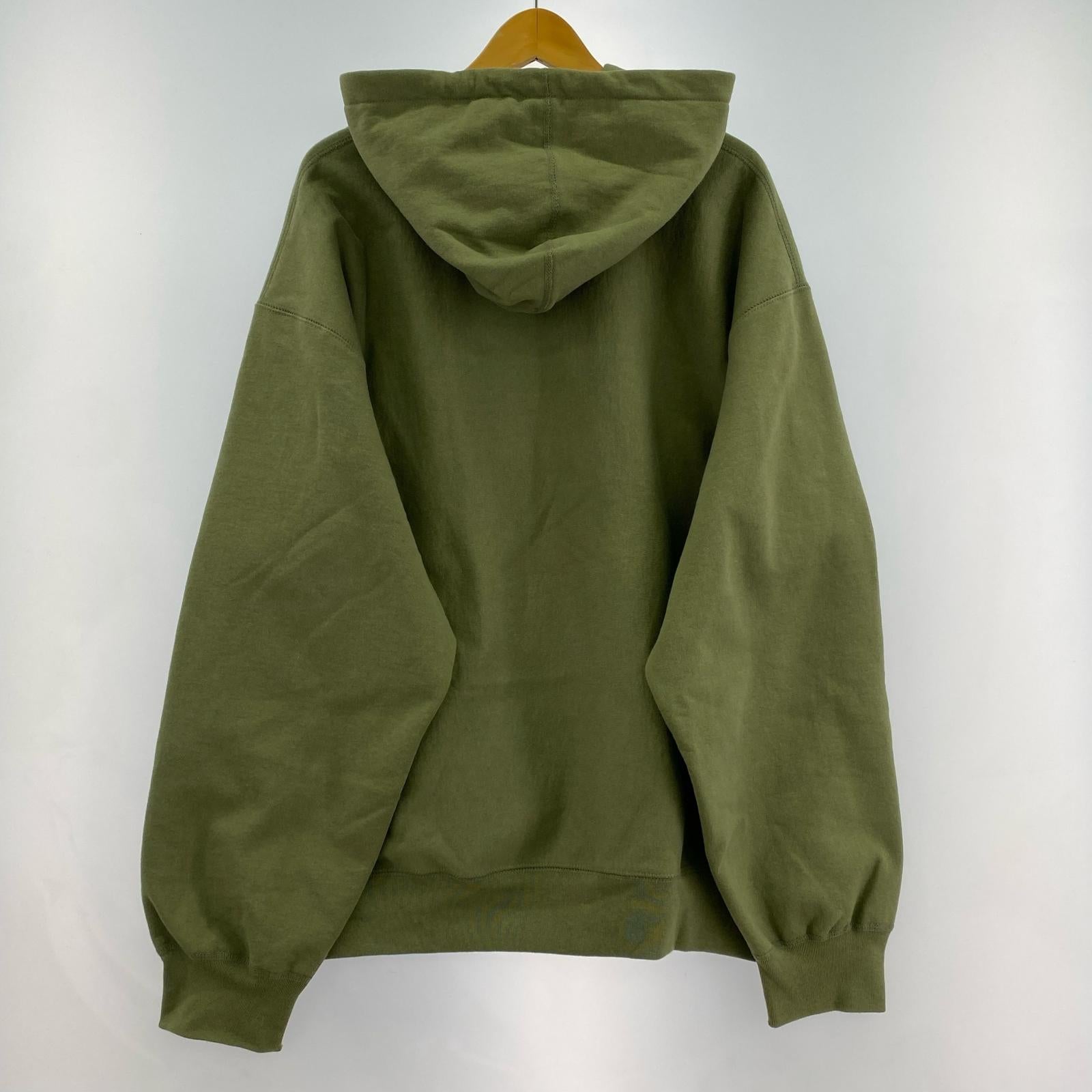 パーカー 25FW Box Logo Hooded Sweatshirt グリーン