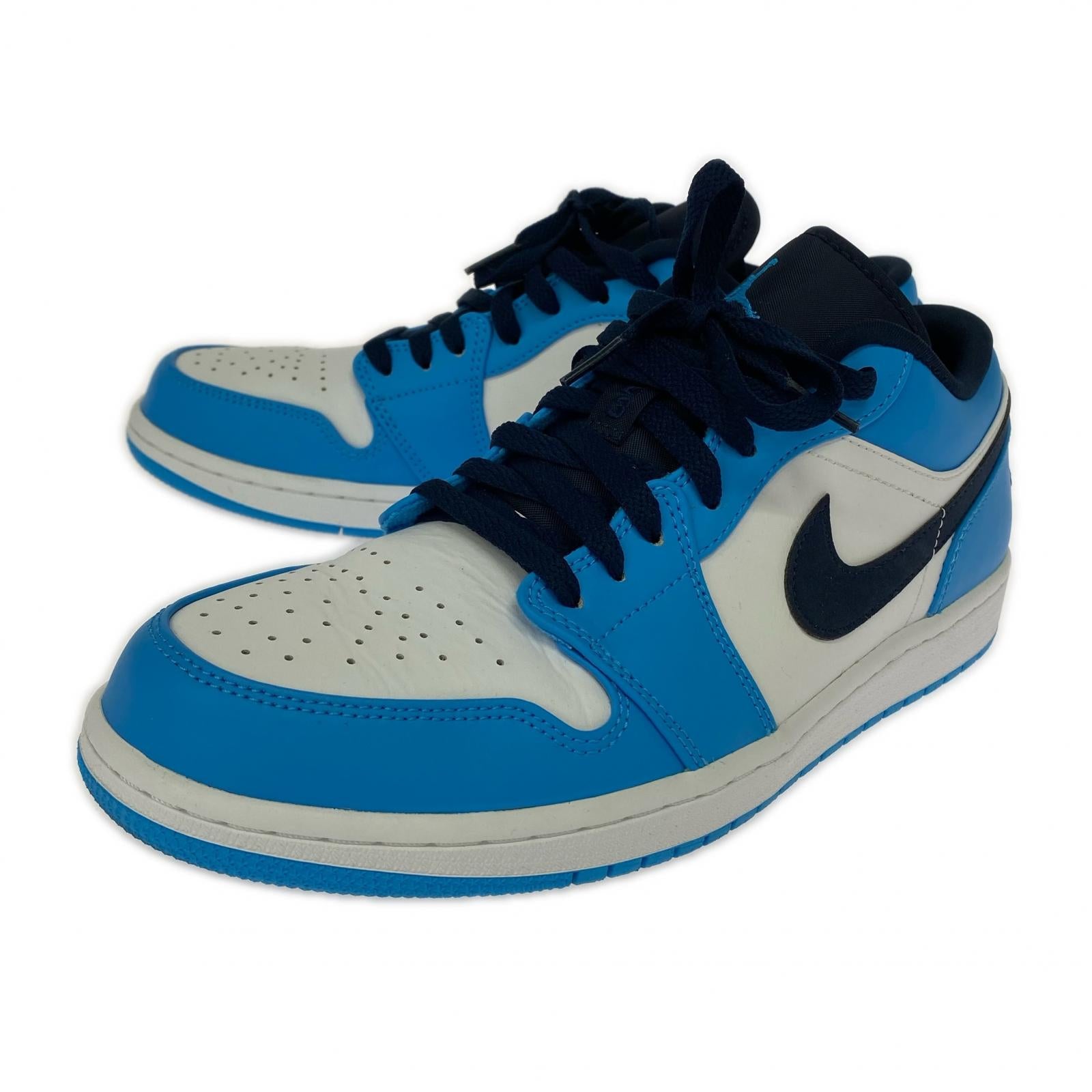 スニーカー AIR JORDAN 1 LOW UNIVERSITY BLUE 28.0cm 28cm (US10 UK9 1/2 EU46)