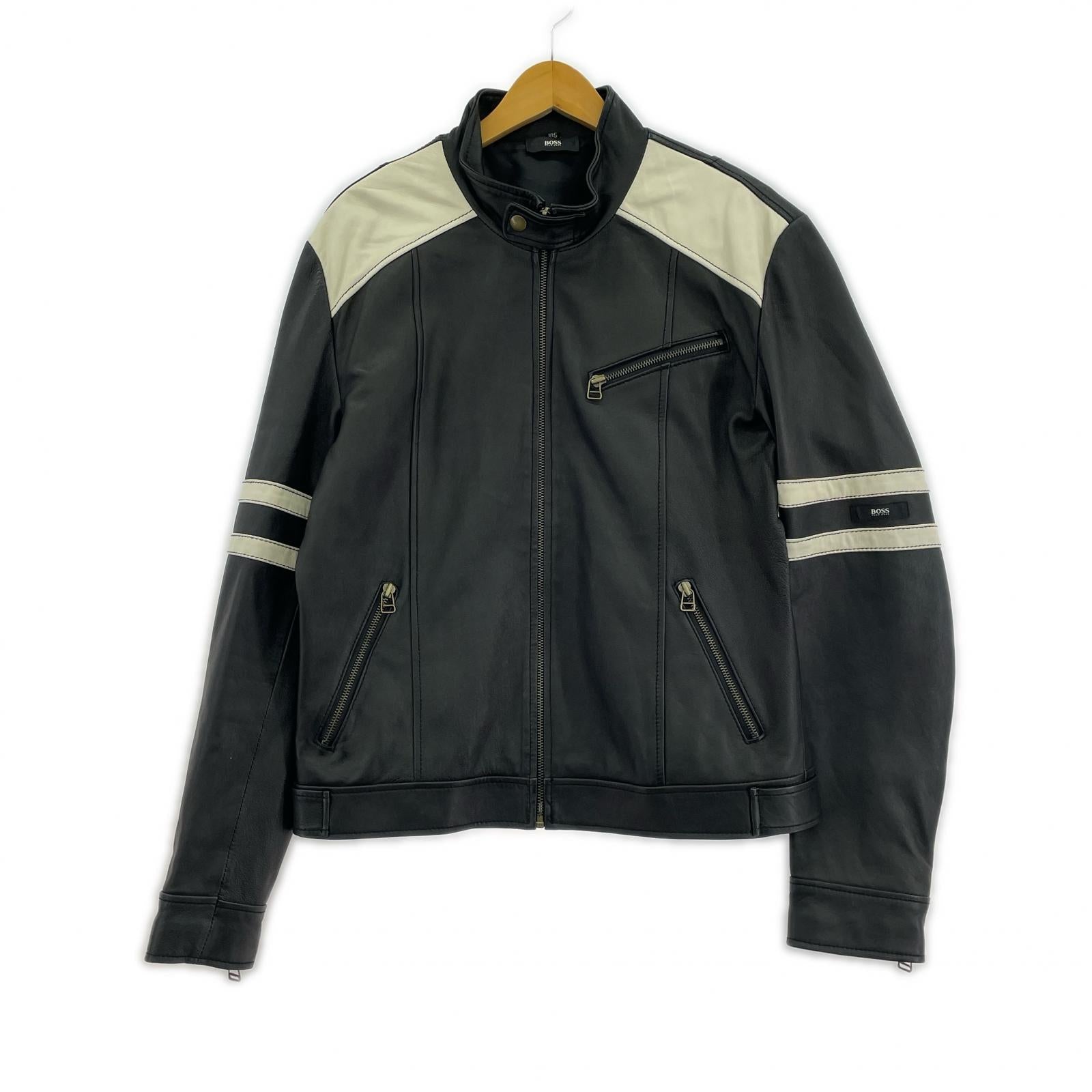 レザージャケット シングルライダース ブラック