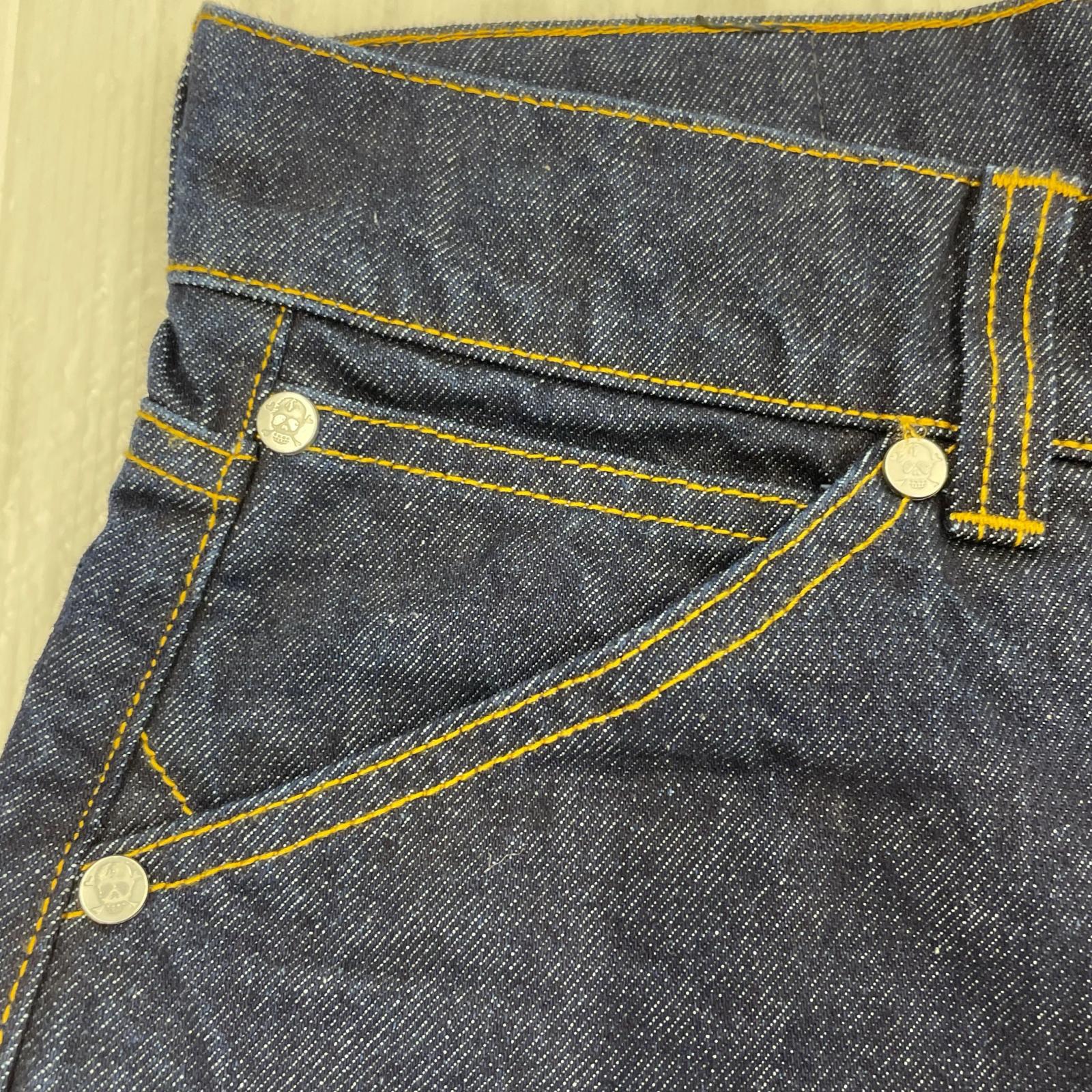 デニムパンツ インディゴ S S ブルー