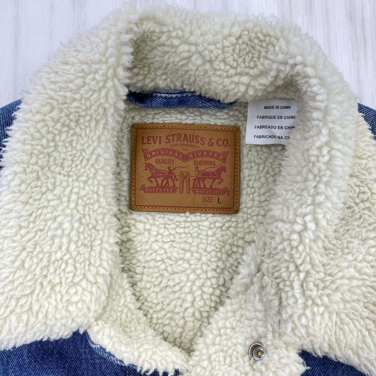 デニムジャケット LEVI's ボアデニムジャケット L