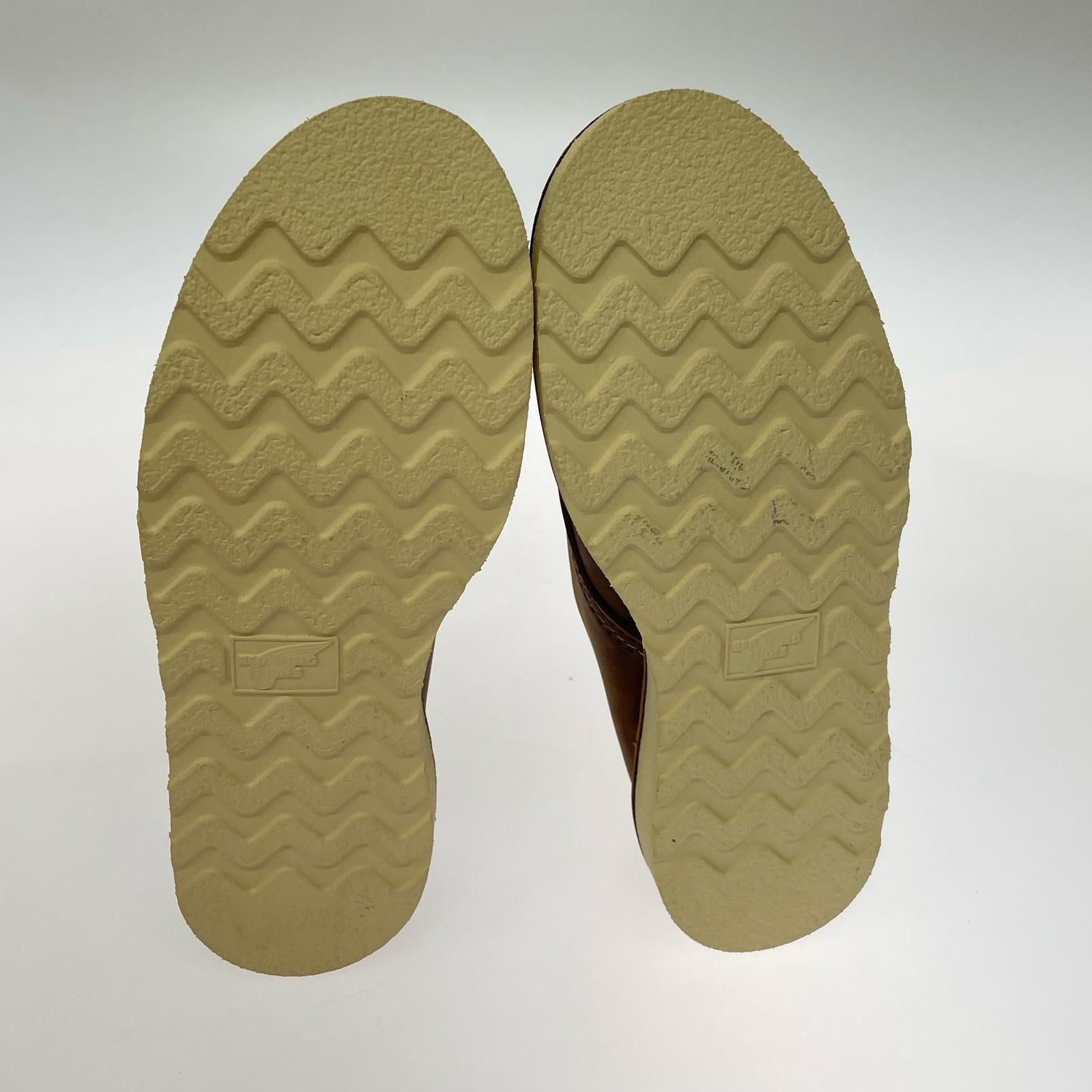 シューズ Work Oxford Moc-toe 8095 茶 (27.0cm) 27cm (US9 UK8 1/2 EU44) ブラウン