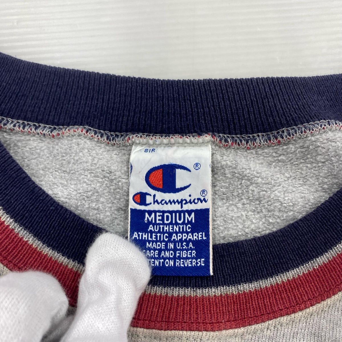 スウェット 90s ribline スウェット M グレー