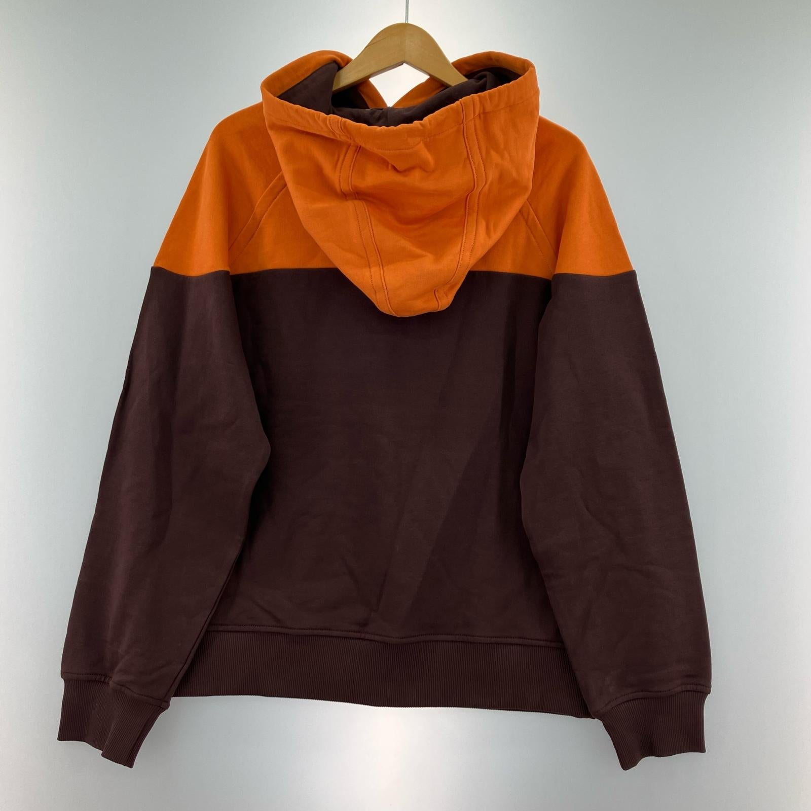 パーカー PEGASO HOODIE ORANGE/BROWN XS SS