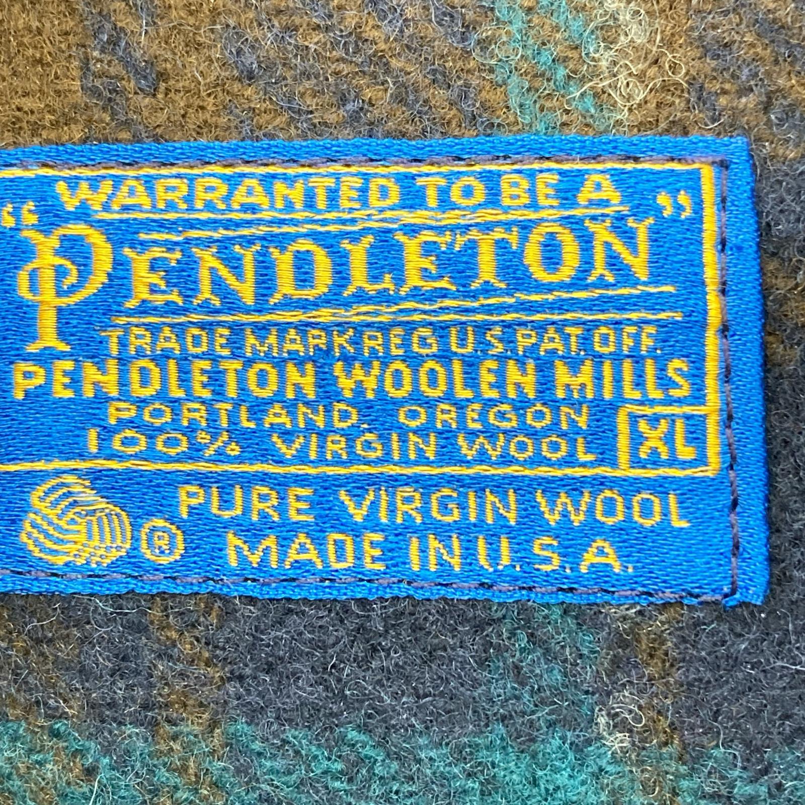 ジャケット PENDLETON 70s CPOウールジャケット XL チェック マルチカラー
