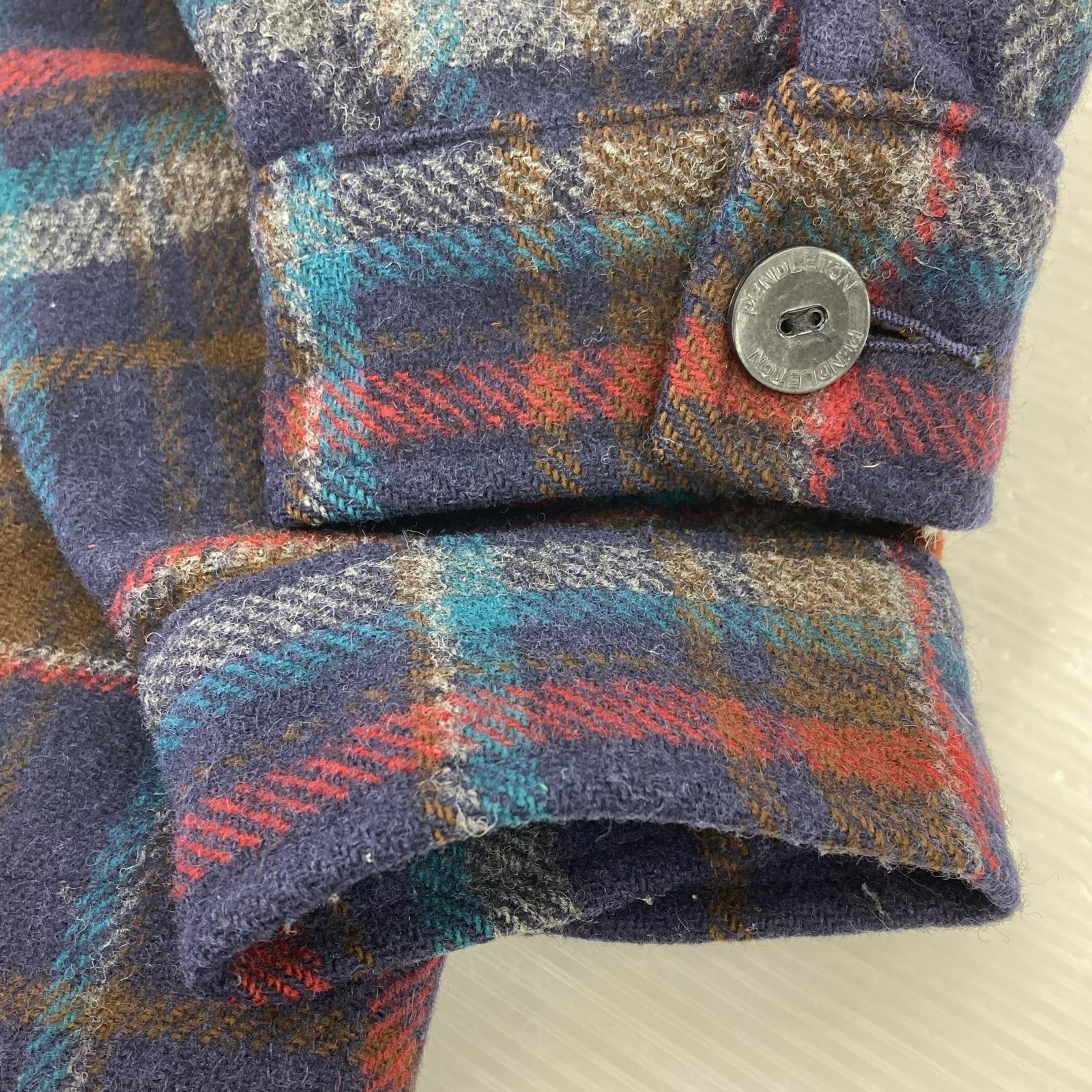 ジャケット PENDLETON 70s CPOウールジャケット XL チェック マルチカラー