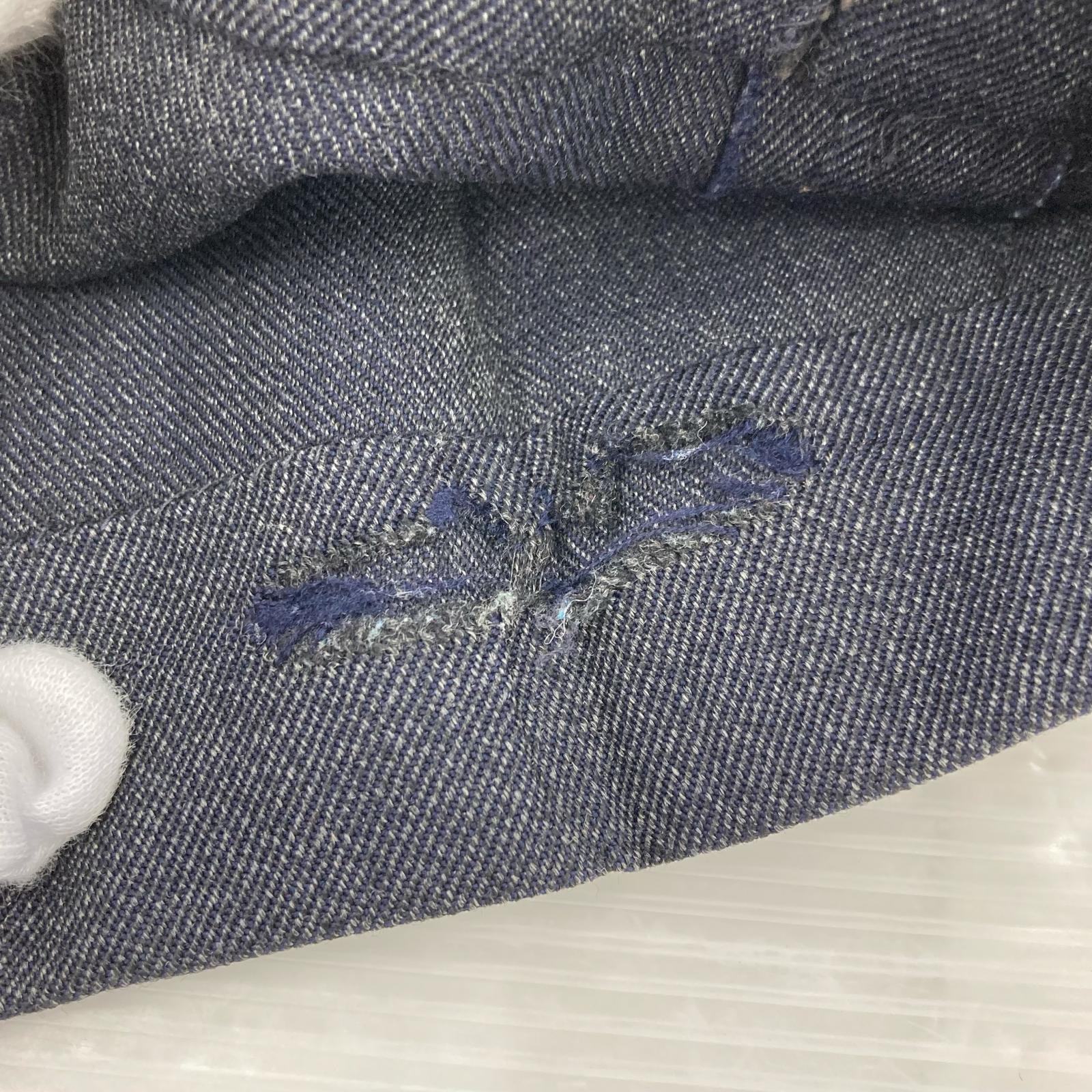 パンツ 50s頃 2タックスラックス ネイビー