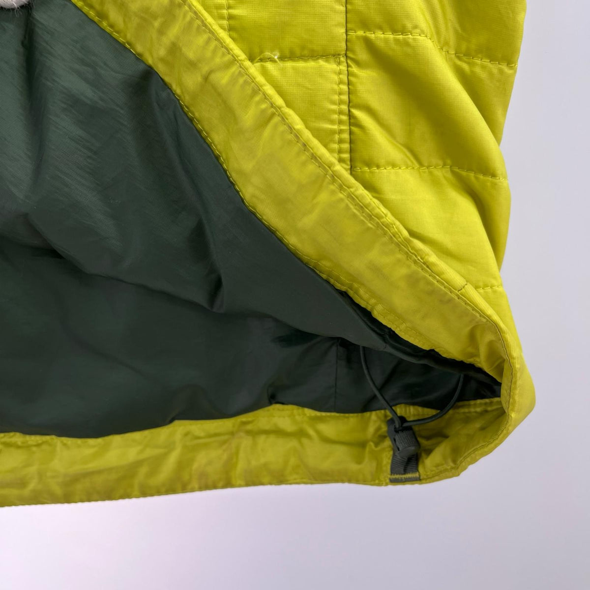 ダウンベスト nano puff down vest S GRN S