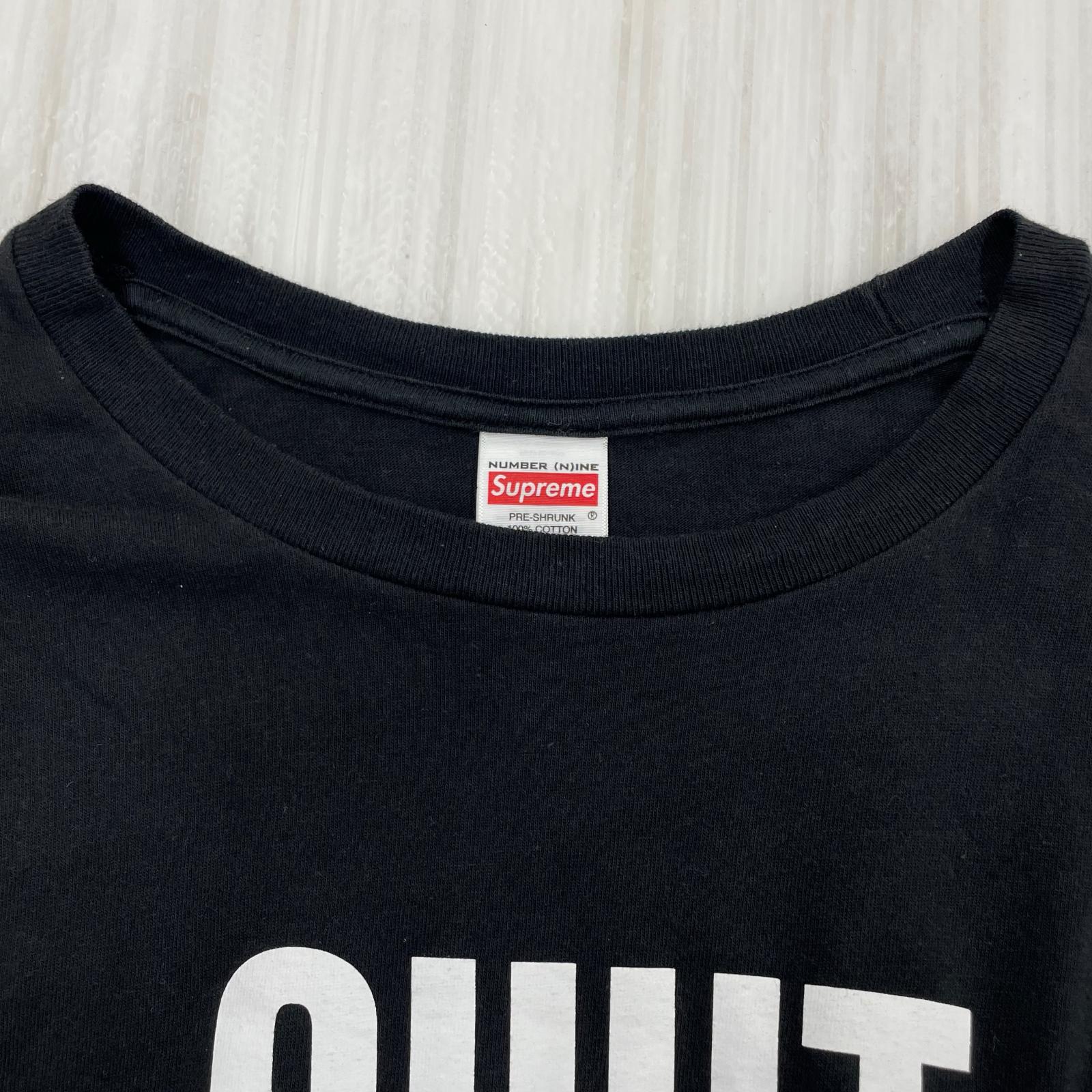 半袖Tシャツ Number (N)ine Shut Up Tee XXL ブラック