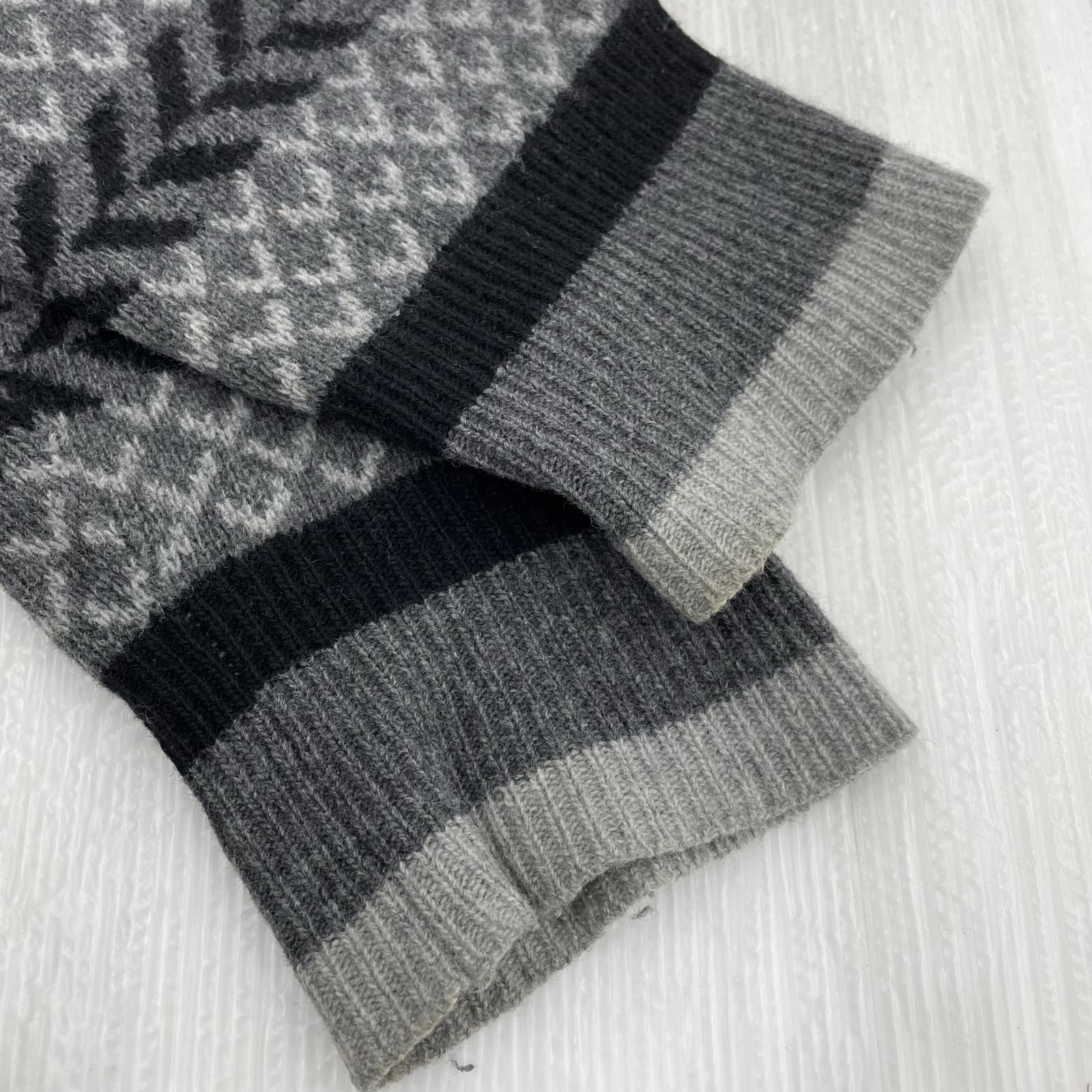 パーカー ×White Mountaineering ウール グレー (M) M ブラック