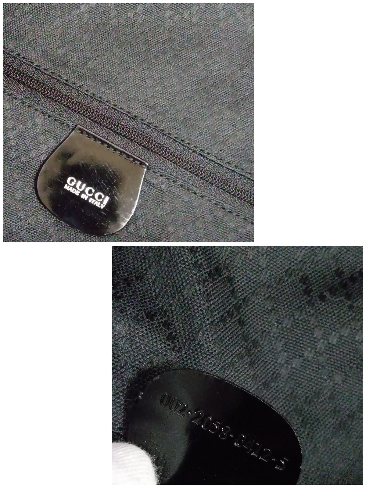 GUCCI/バンブー ナイロンキャンバス トートバッグ