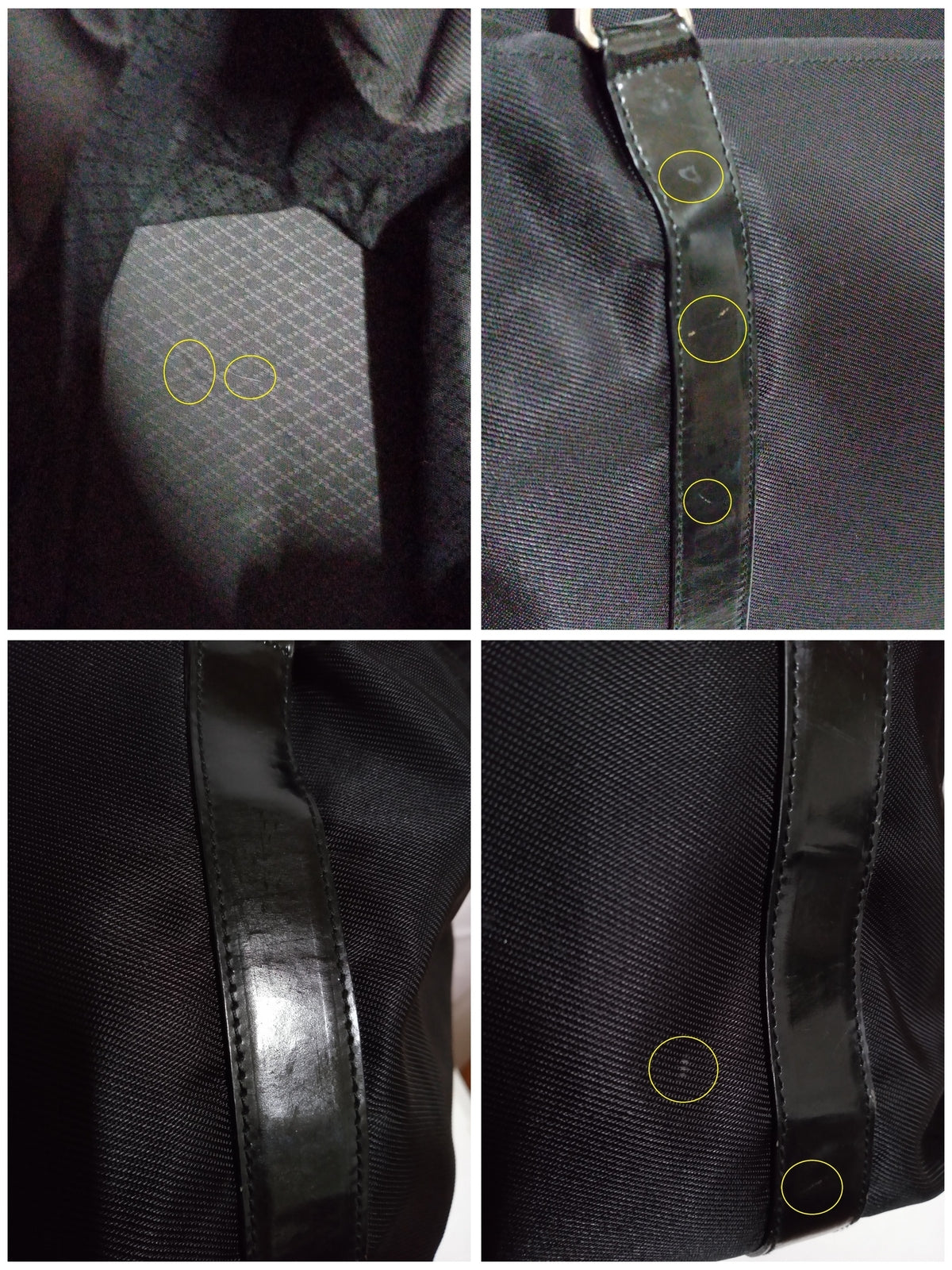 GUCCI/バンブー ナイロンキャンバス トートバッグ