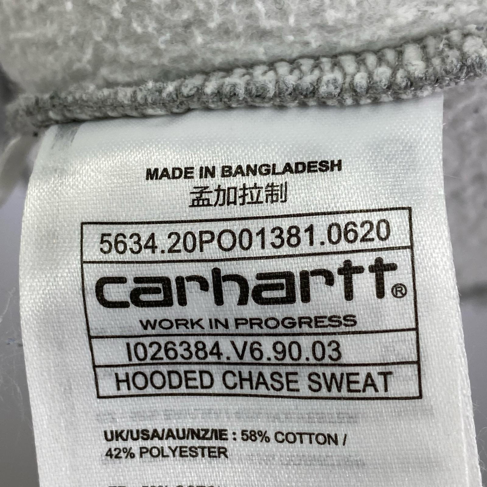 パーカー HOODED CHASE SWEAT/XL/グレー グレー