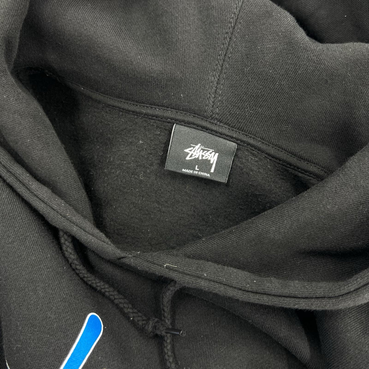 パーカー STUSSY パーカー L ブラック