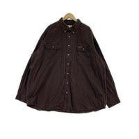 長袖シャツ Carhartt S09DKB シャツBR 3L