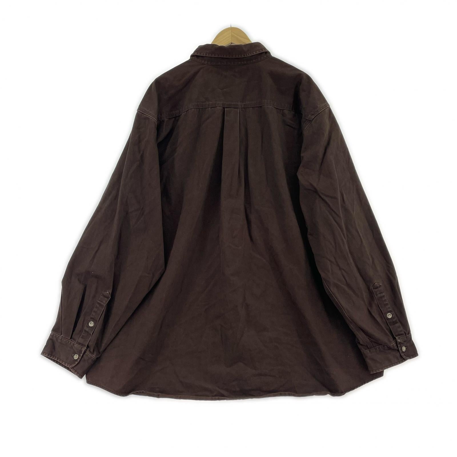 長袖シャツ Carhartt S09DKB シャツBR 3L