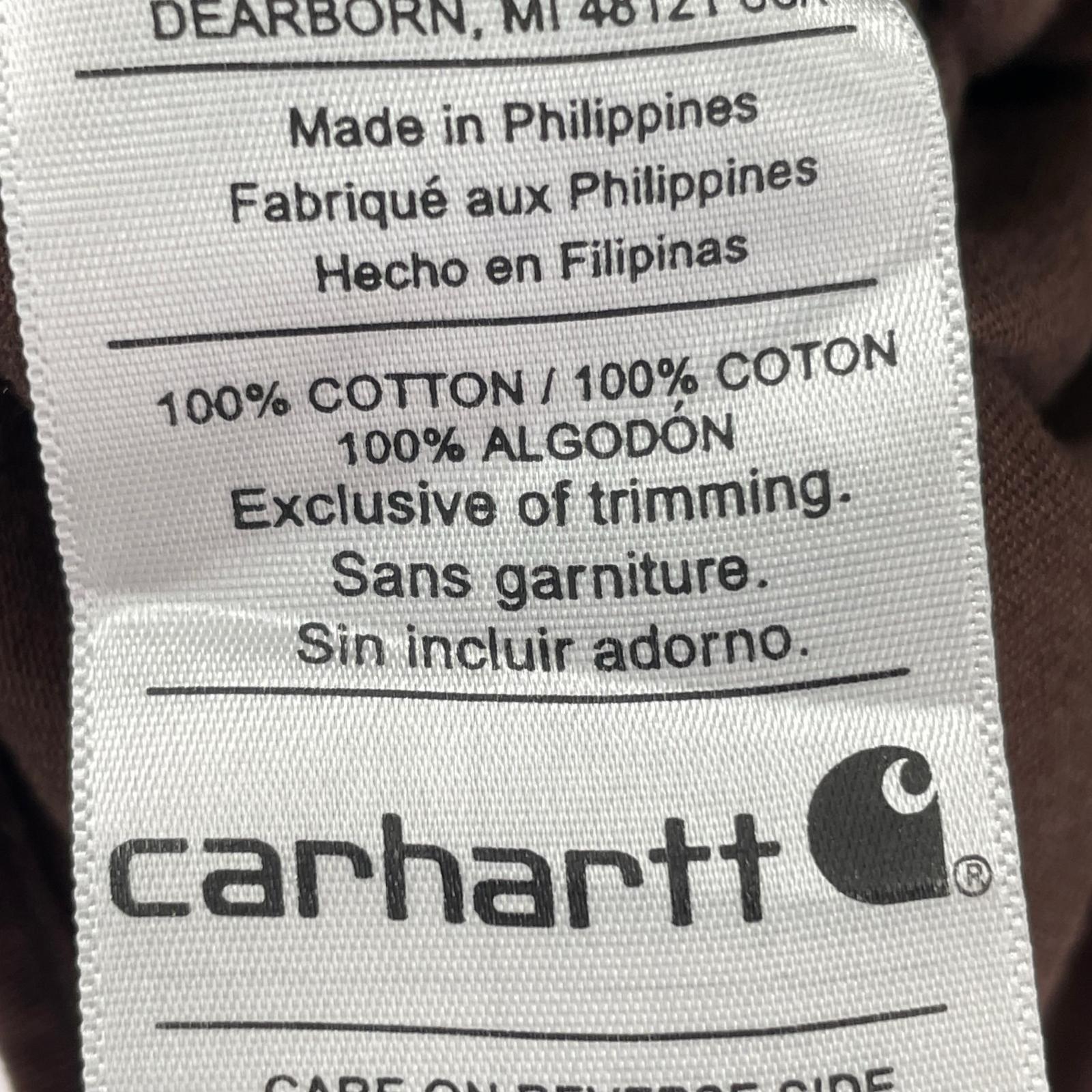 長袖シャツ Carhartt S09DKB シャツBR 3L