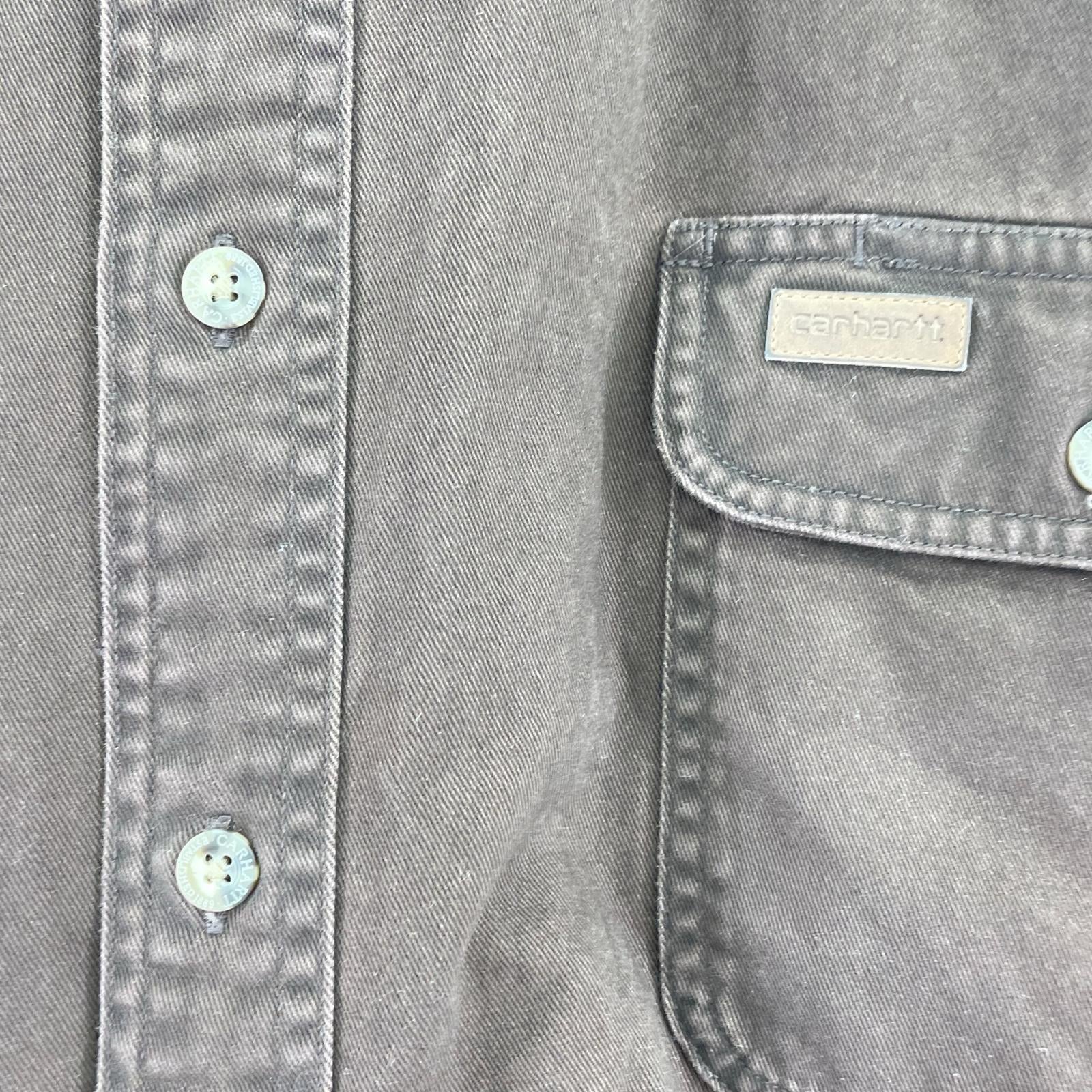 長袖シャツ Carhartt S09DKB シャツBR 3L