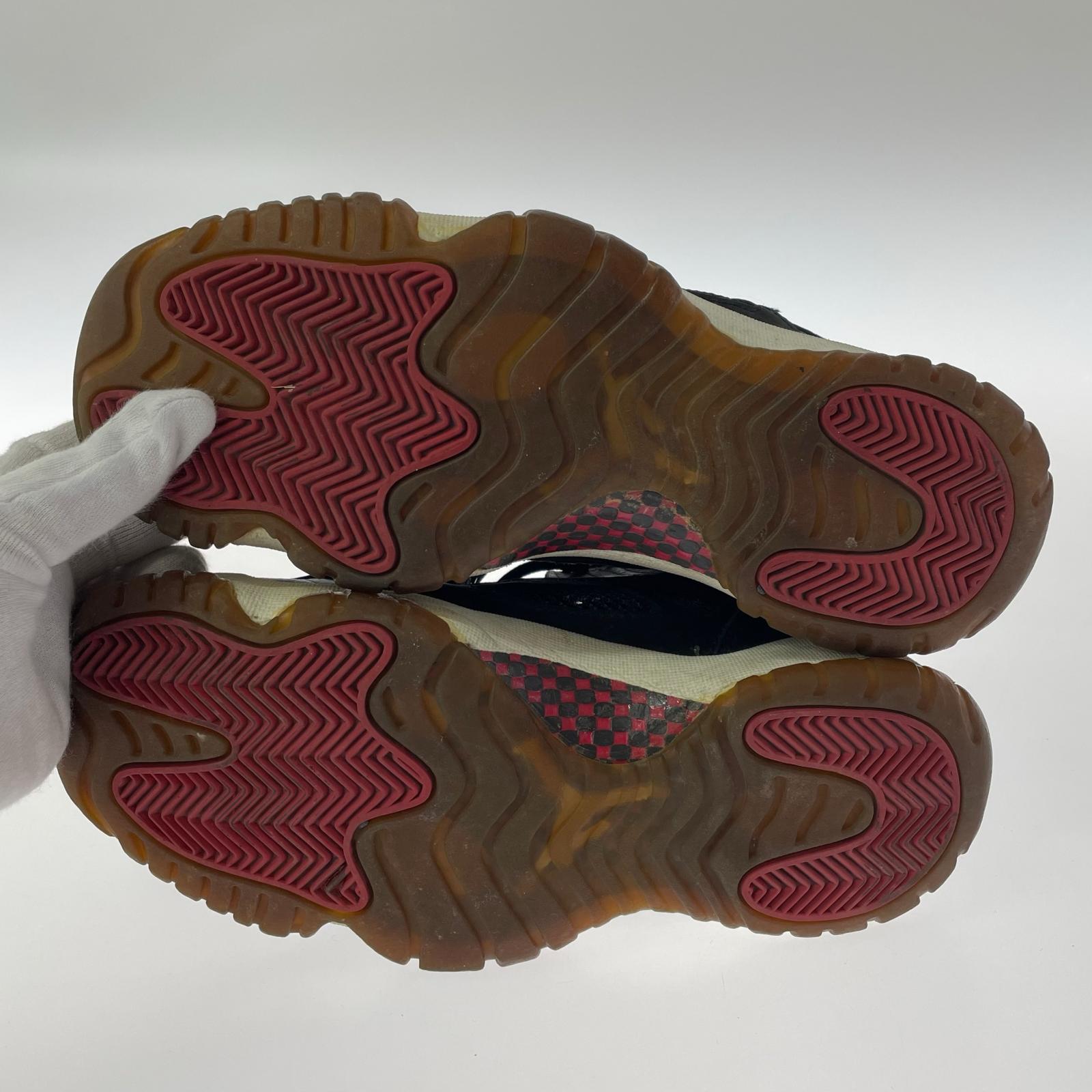スニーカー AIR JORDAN 11 LOW Retro IE OG "Bred" 25.5cm (US7 1/2 UK7 EU41) ブラック