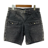 ショートパンツ デニムショーツ BLK W31 44 ブラック