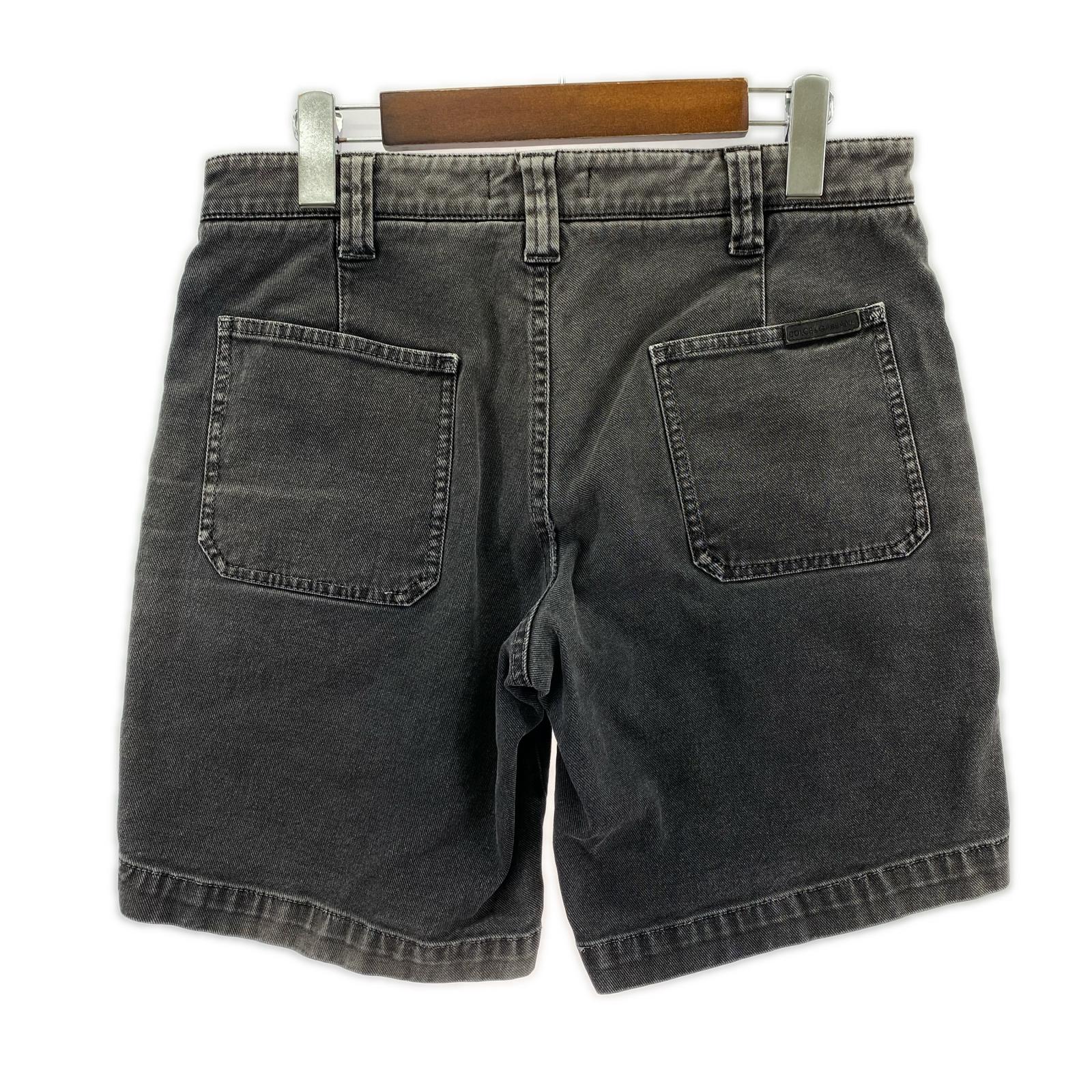 ショートパンツ デニムショーツ BLK W31 44 ブラック