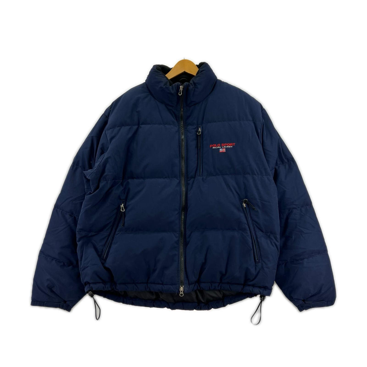 ダウンジャケット 90s POLO SPORT NVY XL LL ネイビー