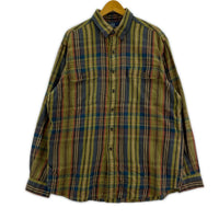 長袖シャツ WHITFIELD チェックシャツ L