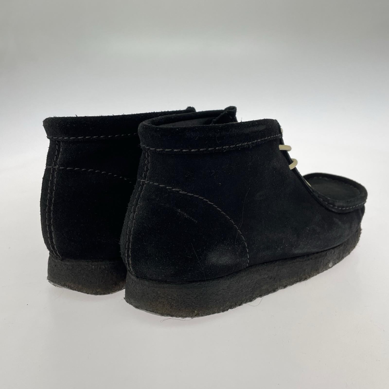 シューズ 21621 Wallabee 黒 スエード UK7.5 ブラック