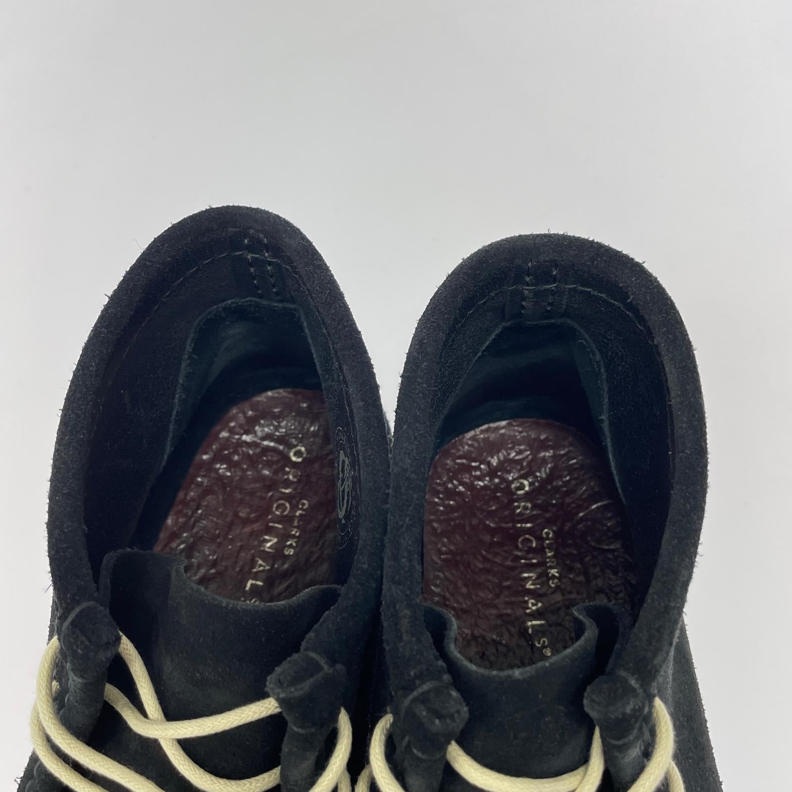シューズ 21621 Wallabee 黒 スエード UK7.5 ブラック
