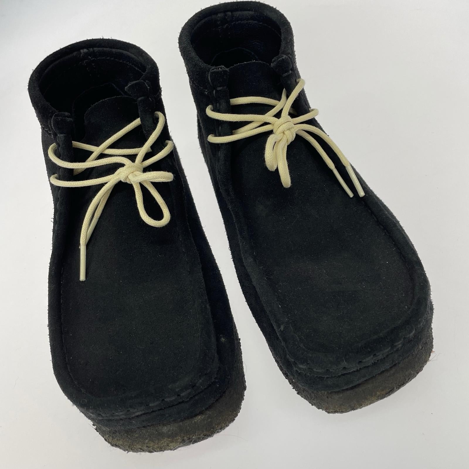 シューズ 21621 Wallabee 黒 スエード UK7.5 ブラック