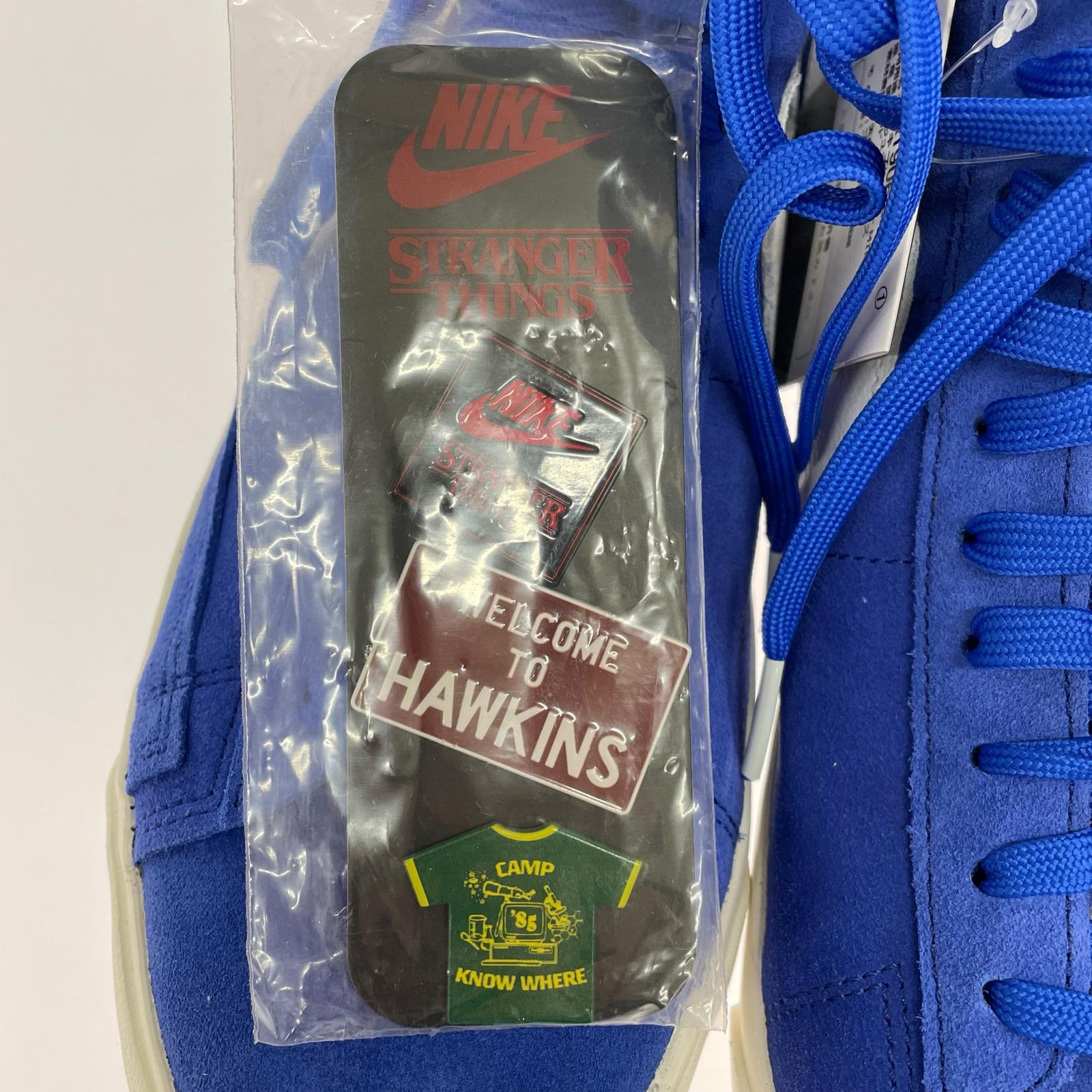 スニーカー Stranger Things × Nike Blazer Mid 28.5cm 28.5cm (US10 1/2 UK10 EU47) ブルー