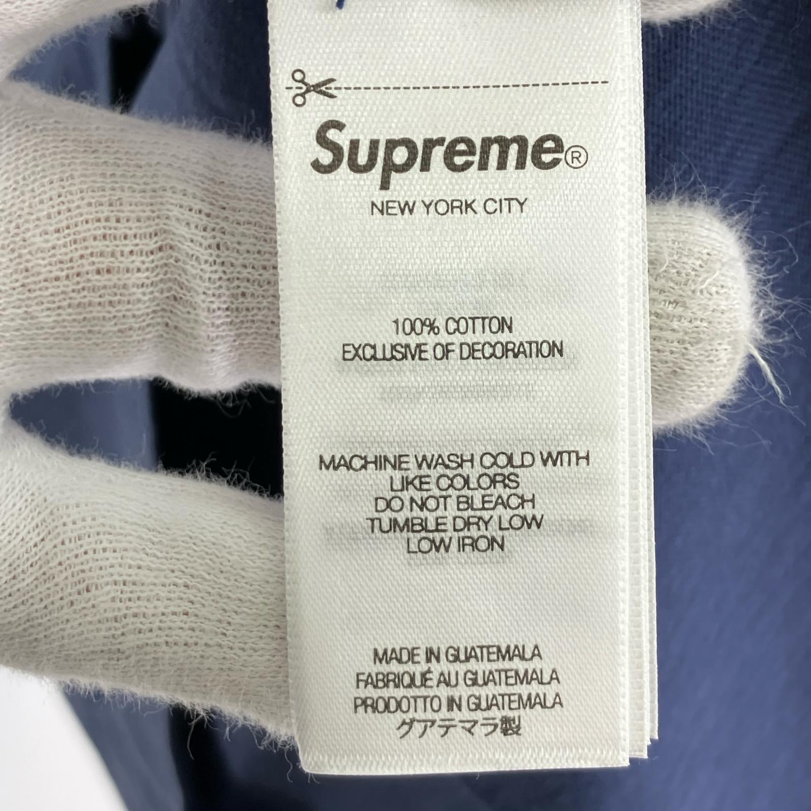 半袖Tシャツ Supreme Warm Washed S/S Top NAVY M M ブルー