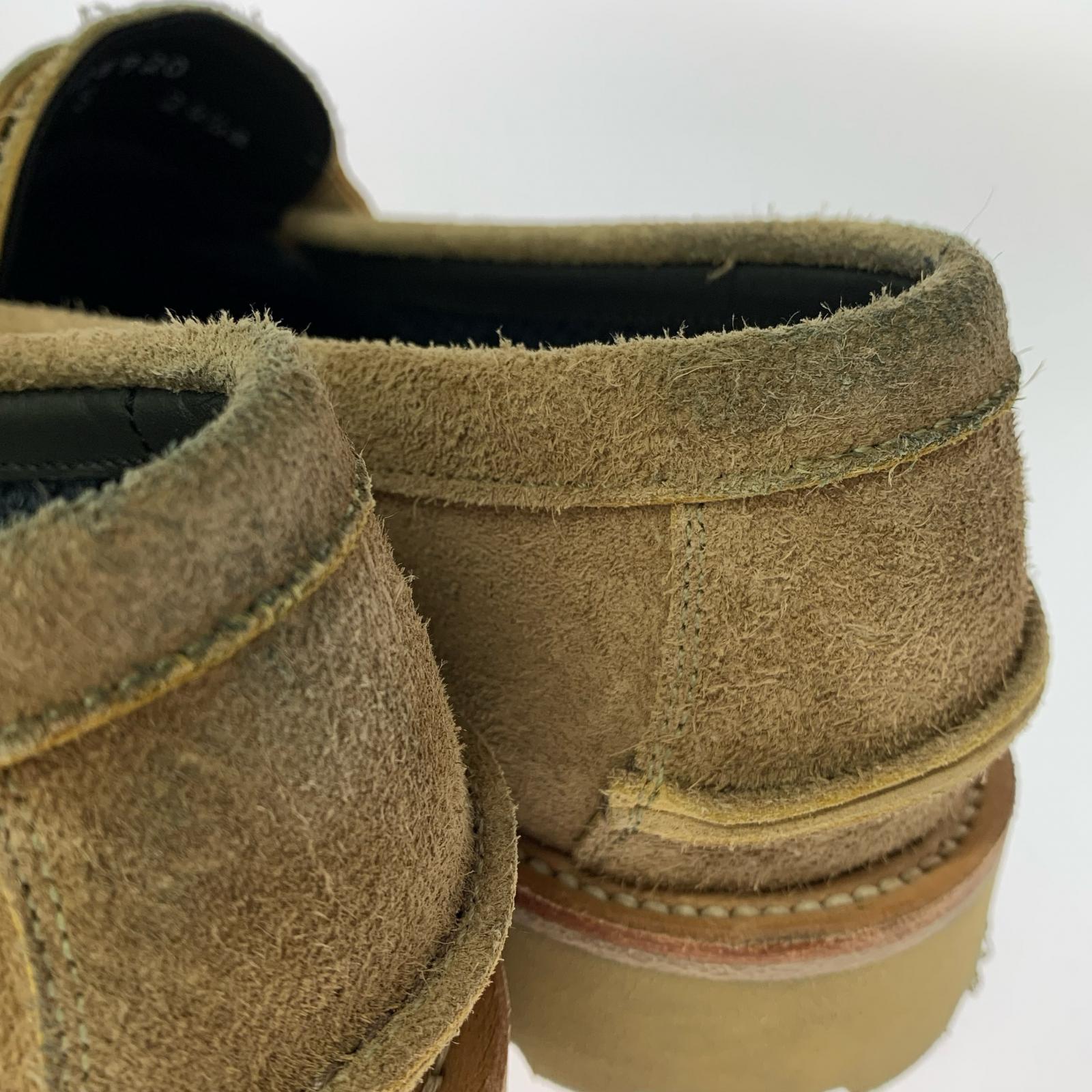 シューズ Shoe&Co. 838S スエード ローファー ベージュ 24.5cm 24.5cm (US6 1/2 UK6 EU39) ベージュ