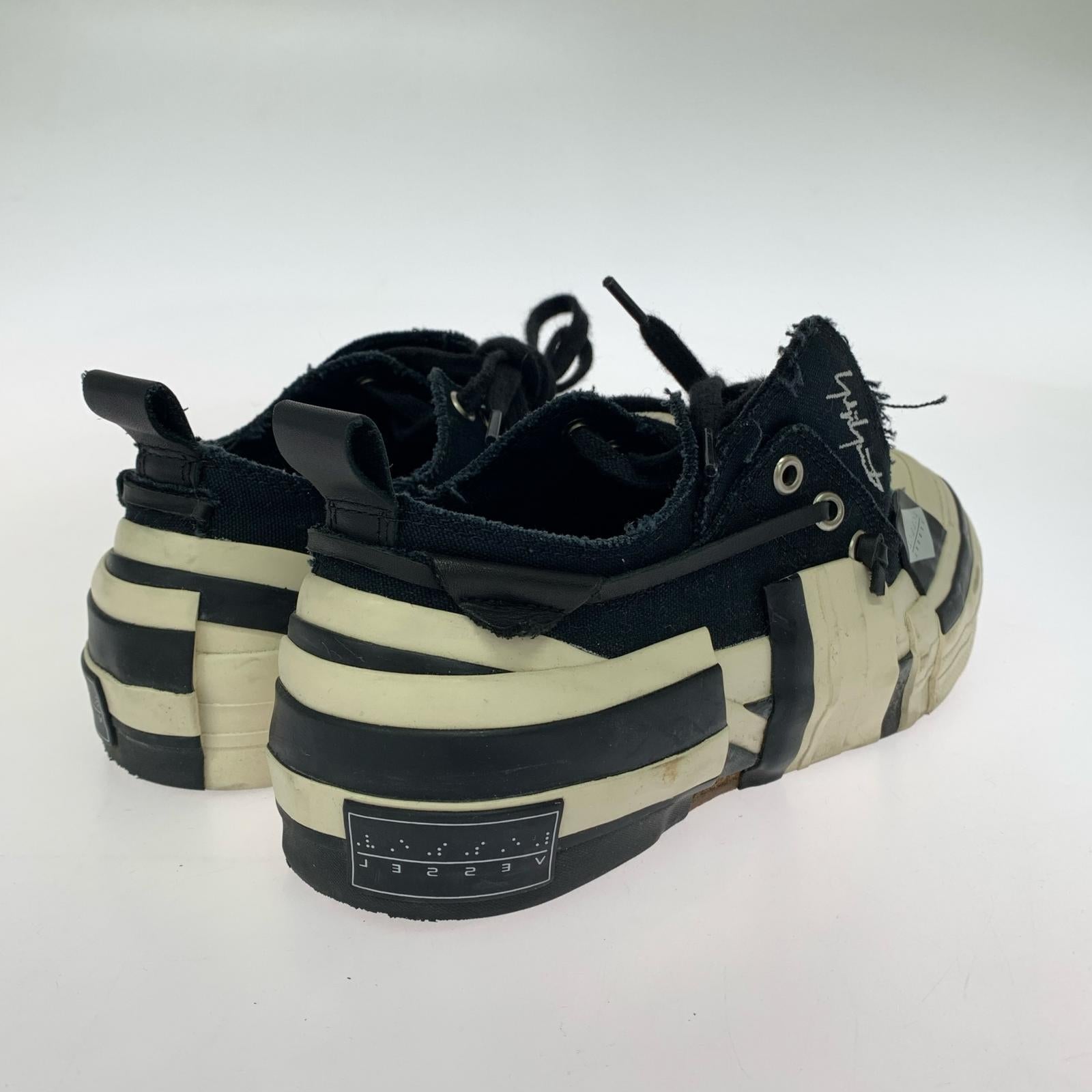 スニーカー Yohji Yamamoto VESSEL スニーカー 24.0 24cm (US6 UK5 1/2 EU38) ブラック