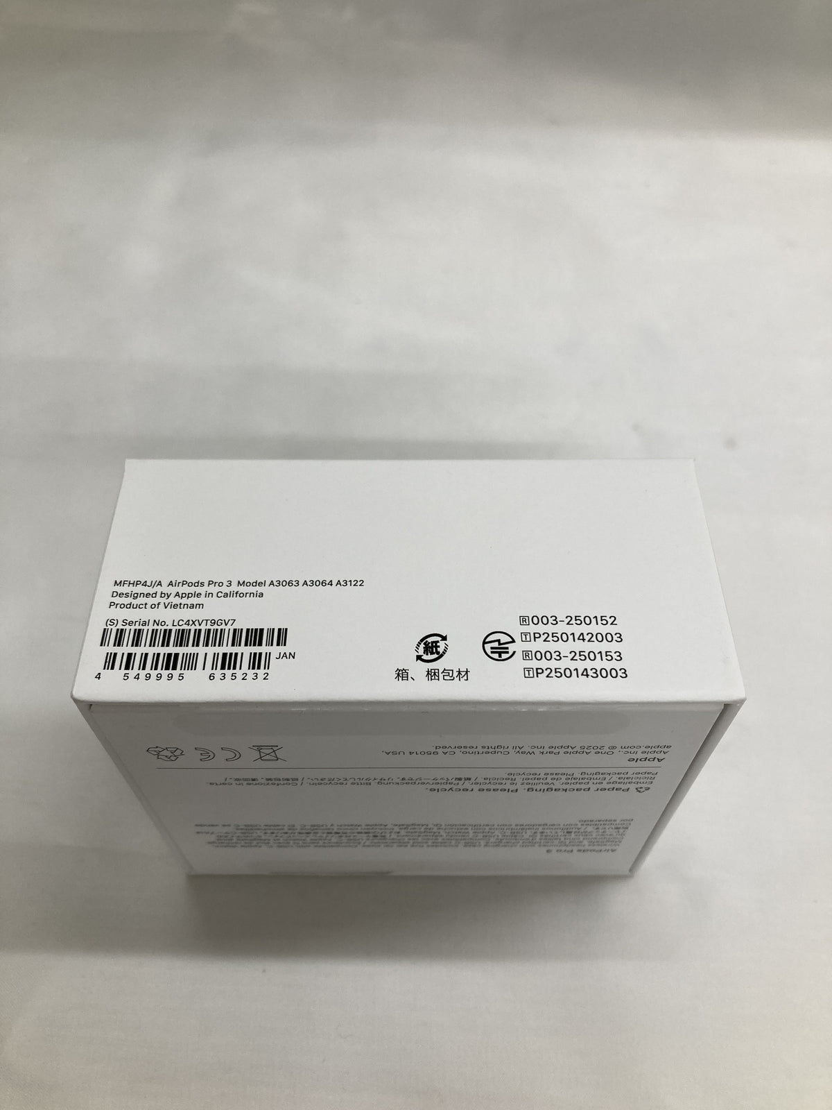 apple/AirPods Pro 3/○ 0000 オーディオ機器