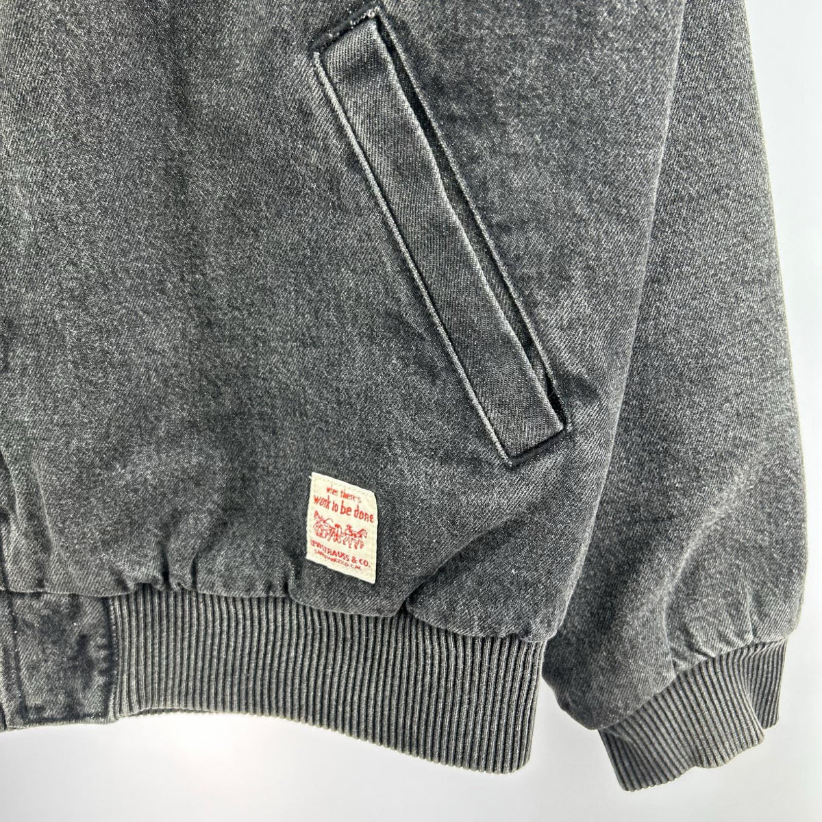 ジャケット WORKWEAR AVIATOR ジャケット グレー M ブラック