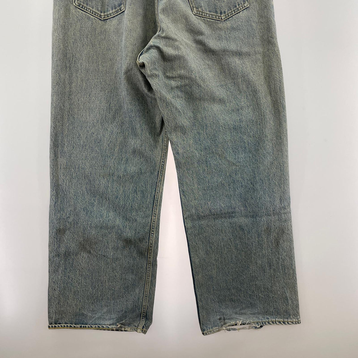 デニムパンツ FOLL metal overdye wardrobe jeans 5p W33 2 ブルー