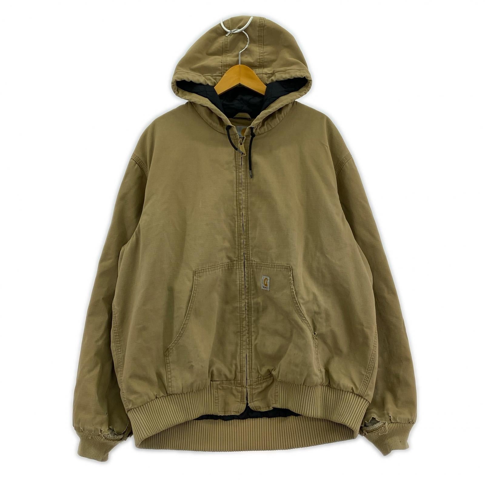 ジャケット 00s アクティブジャケット リップストップ (XL) ベージュ