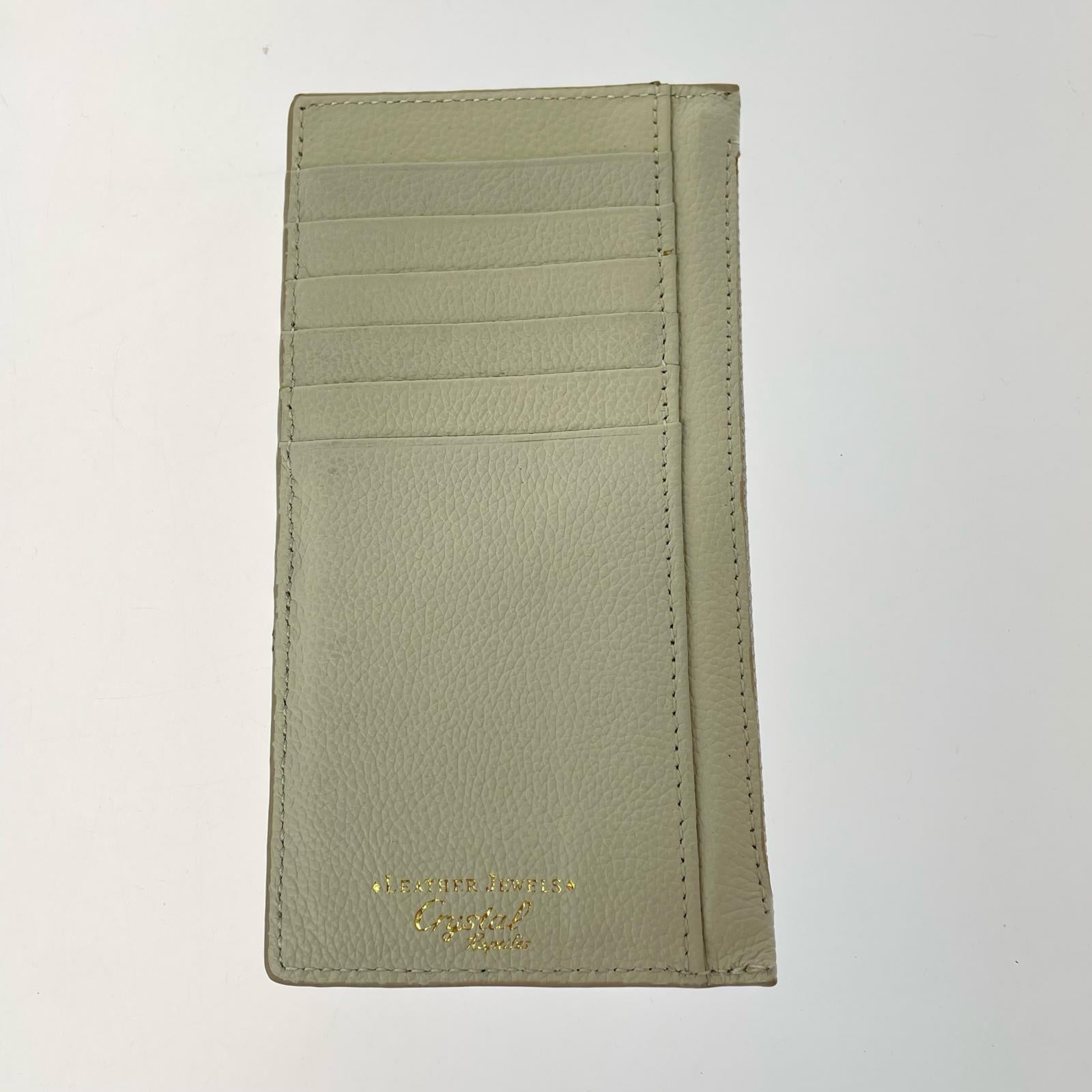 長財布 LEATHER JEWELS L字ファスナー長財布 グレー