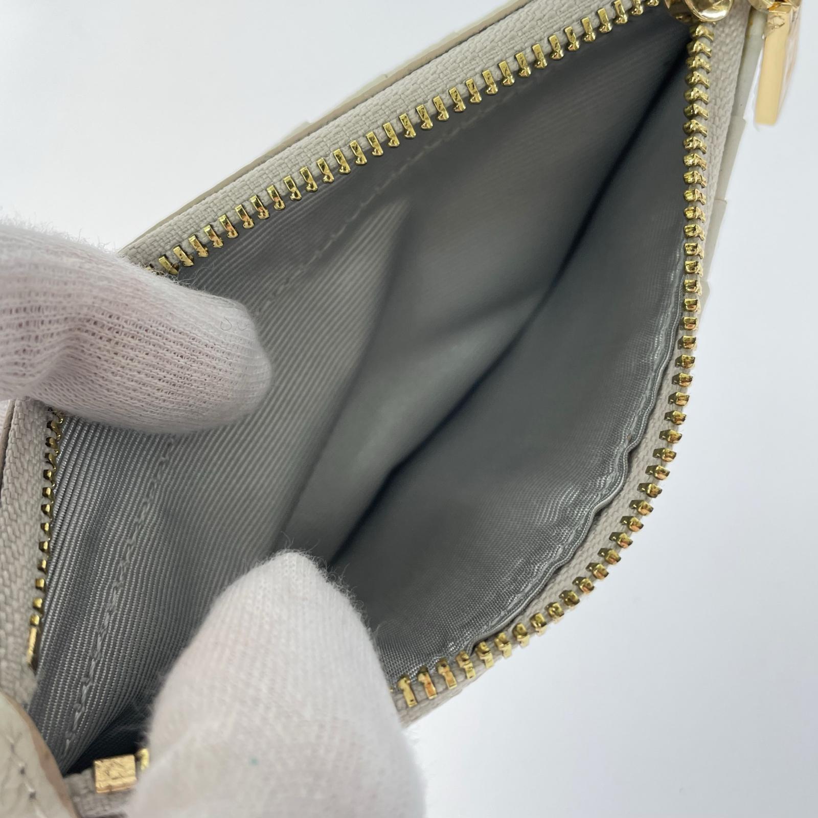 長財布 LEATHER JEWELS L字ファスナー長財布 グレー