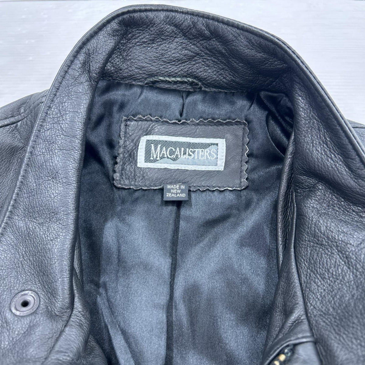 レザージャケット MACALISTERS レザージャケット ブラック