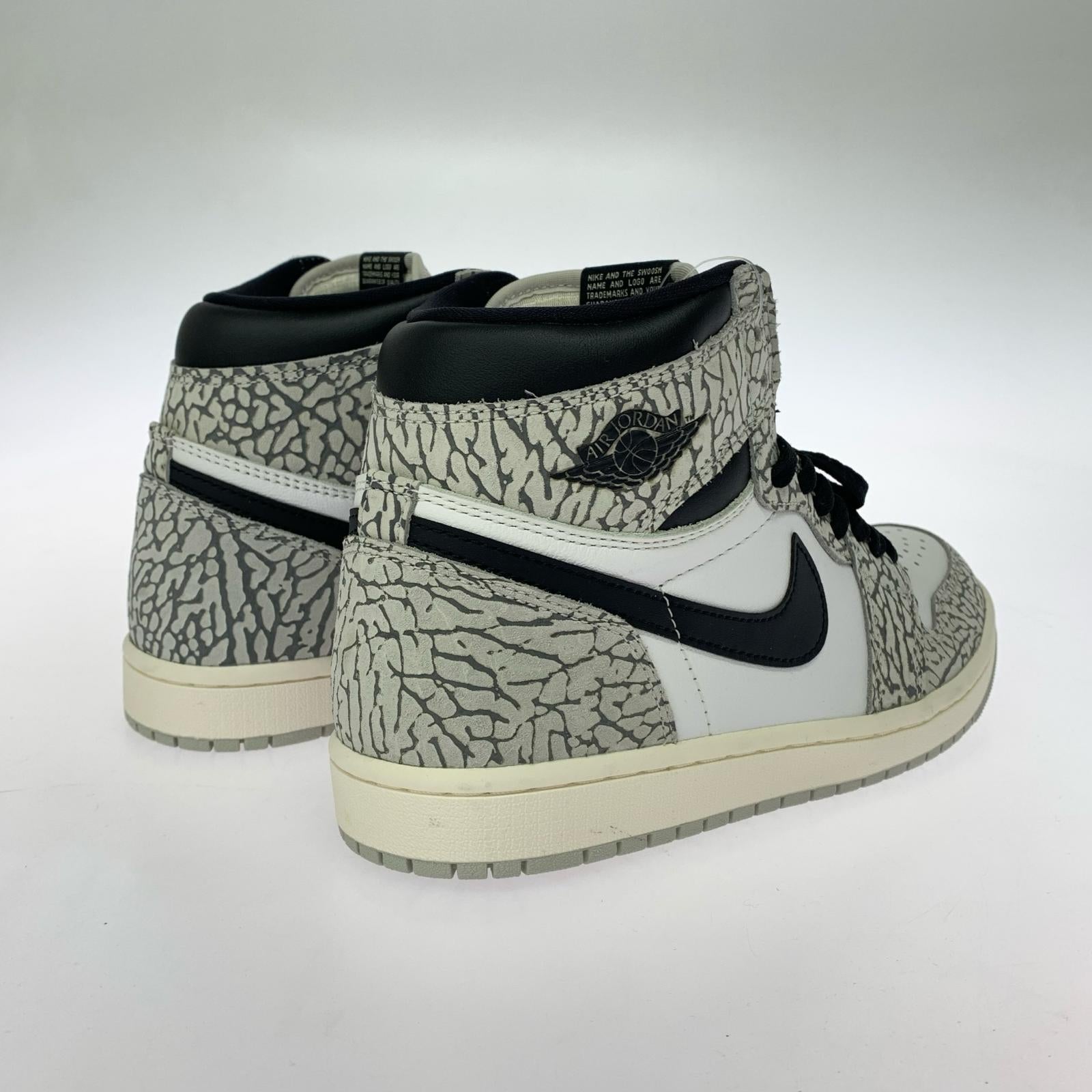 スニーカー AJ1 RETRO HIGH OG ELEPHANT 26.5cm 26.5cm (US8 1/2 UK8 EU43)