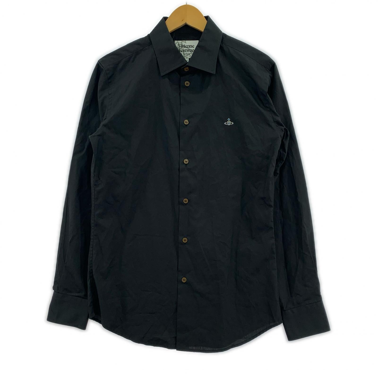 長袖シャツ Vivienne Westwood 長袖シャツ 44 ブラック