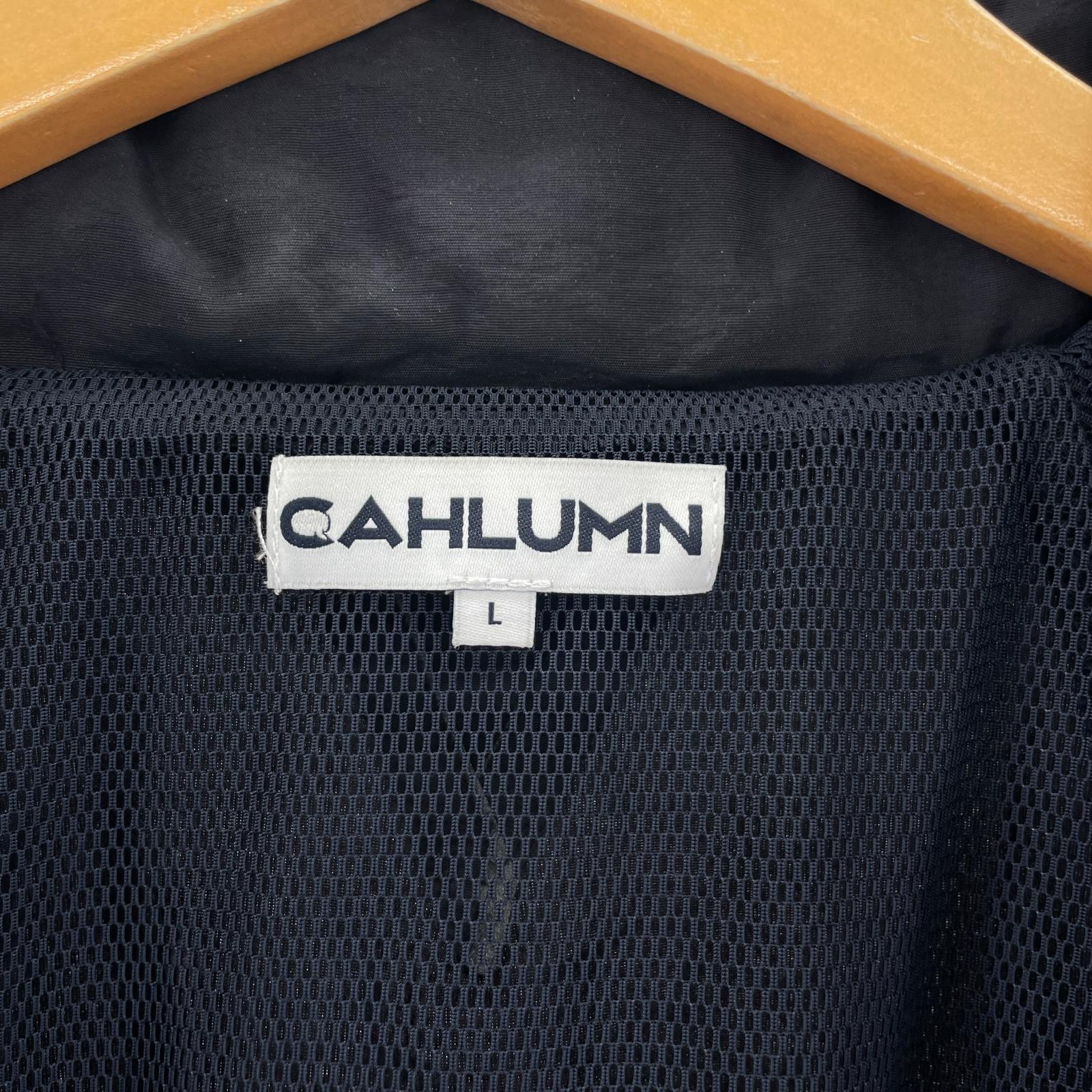 ジャケット CAHLUMN ナイロンジャケット BLK L L ブラック
