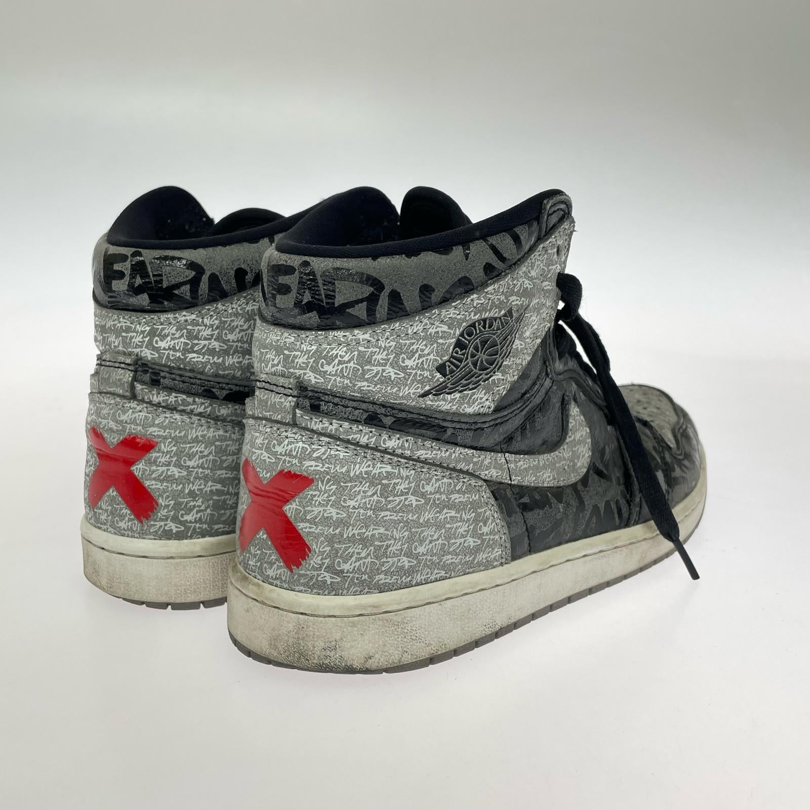 スニーカー AIR JORDAN 1 RETORO HIGH OG 555088-036 26.5cm (US8 1/2 UK8 EU43) グレー