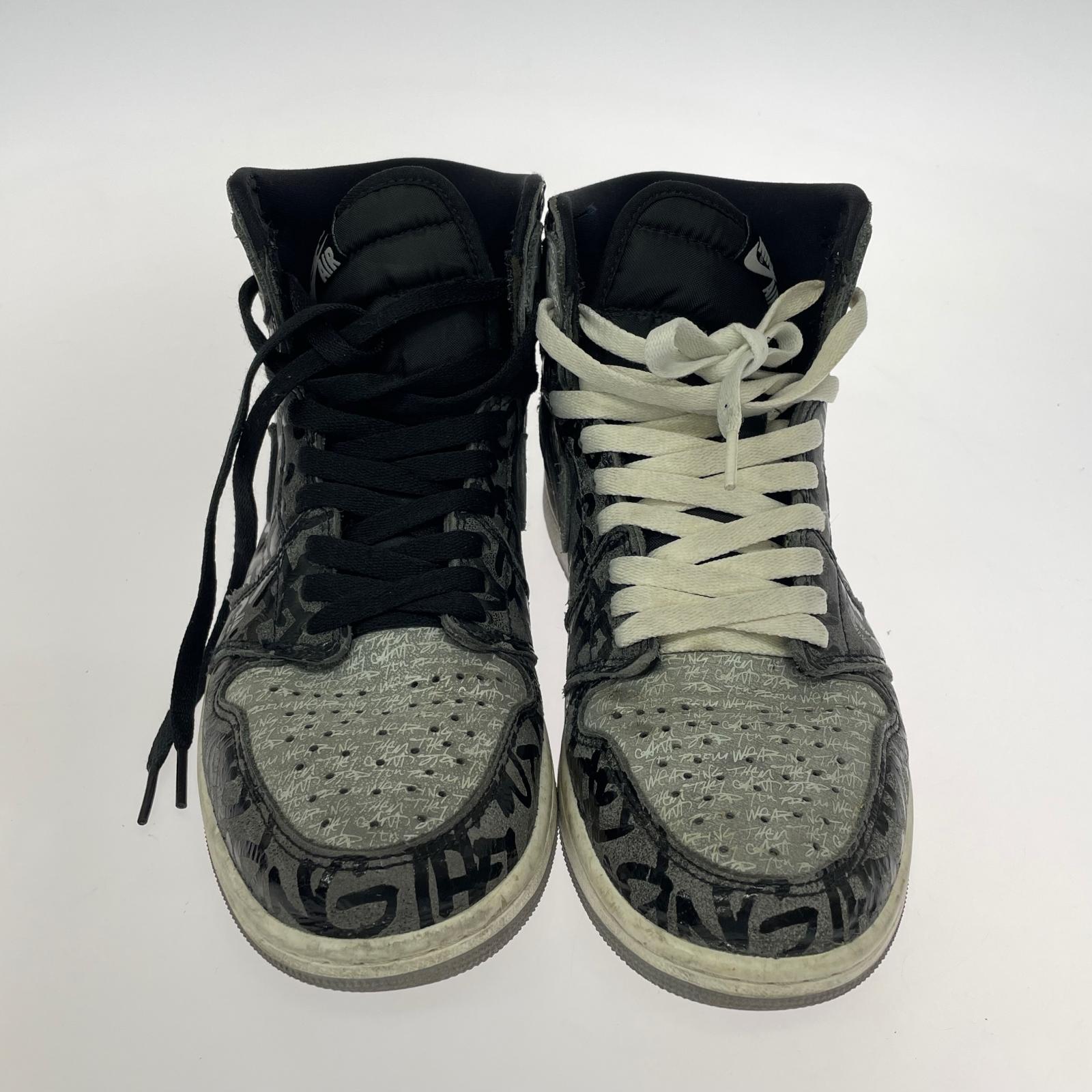 スニーカー AIR JORDAN 1 RETORO HIGH OG 555088-036 26.5cm (US8 1/2 UK8 EU43) グレー