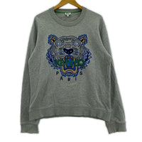 スウェット CLASSIC TIGER EMB SWEATSHIRT L グレー L グレー