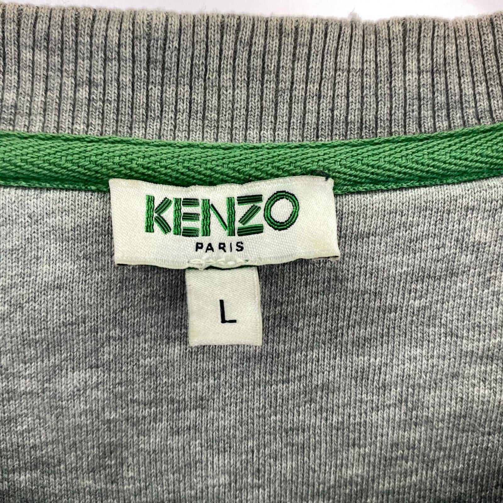スウェット CLASSIC TIGER EMB SWEATSHIRT L グレー L グレー