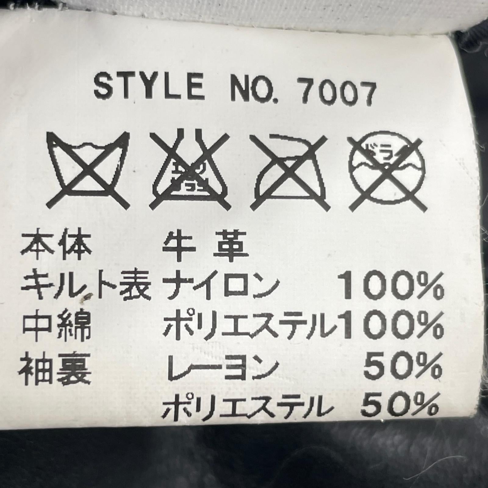 レザージャケット レザージャケットワンスター 36 ブラック 36 ブラック