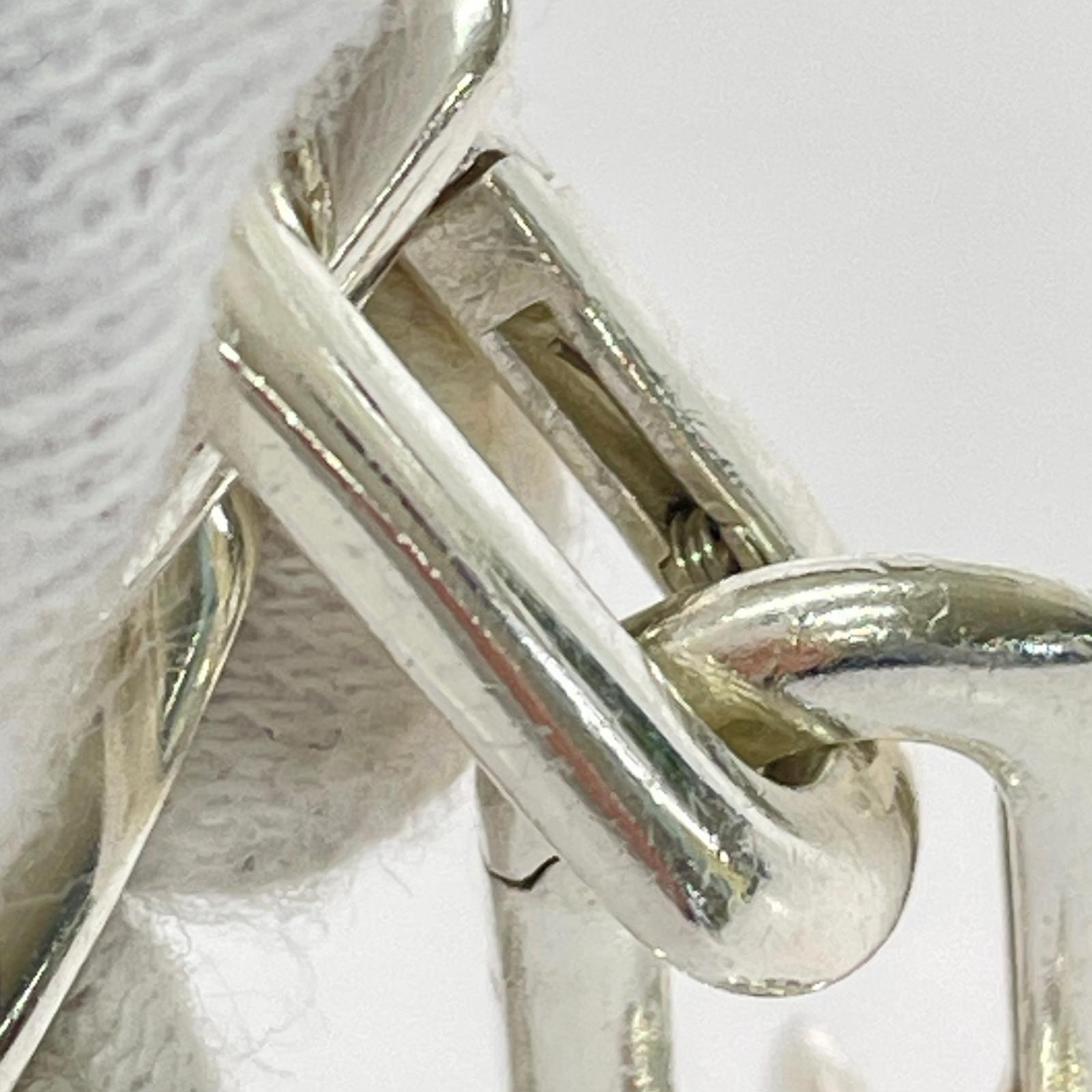 ブレスレット AMBUSH SMALL HEART PADLOCK CHAINBRACELET シルバー